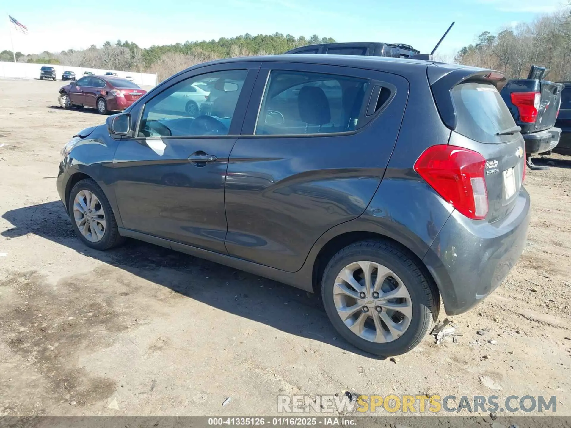 3 fotografías del automóvil dañado KL8CD6SA0MC704755 CHEVROLET SPARK 2021