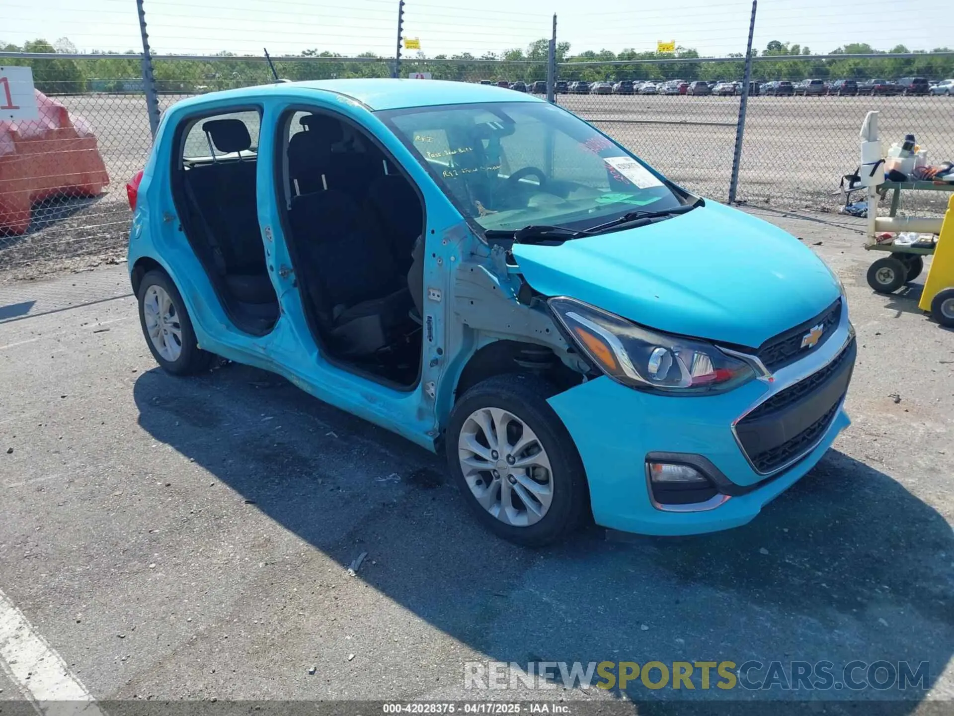 1 fotografías del automóvil dañado KL8CD6SA0MC715285 CHEVROLET SPARK 2021
