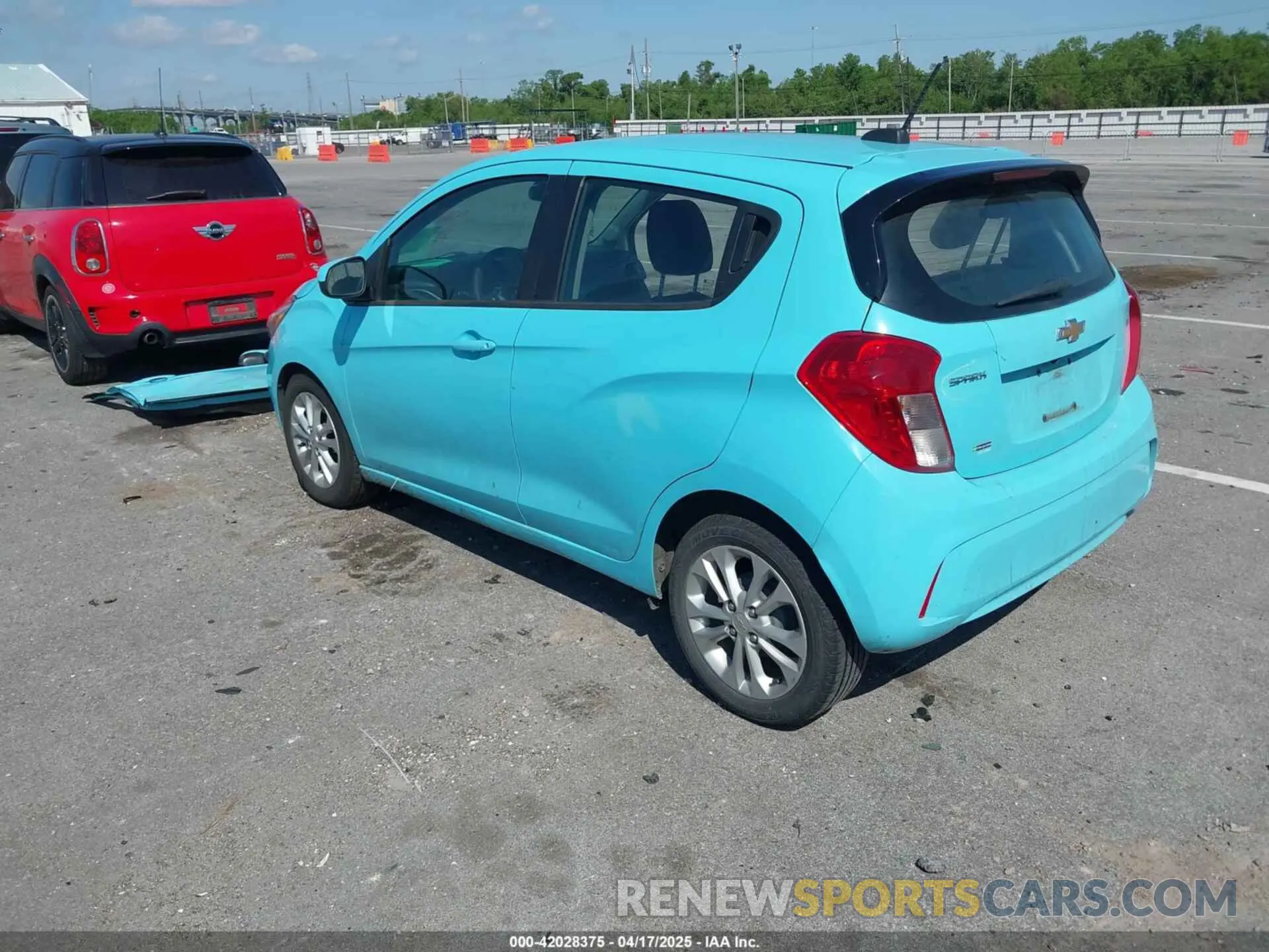 3 fotografías del automóvil dañado KL8CD6SA0MC715285 CHEVROLET SPARK 2021