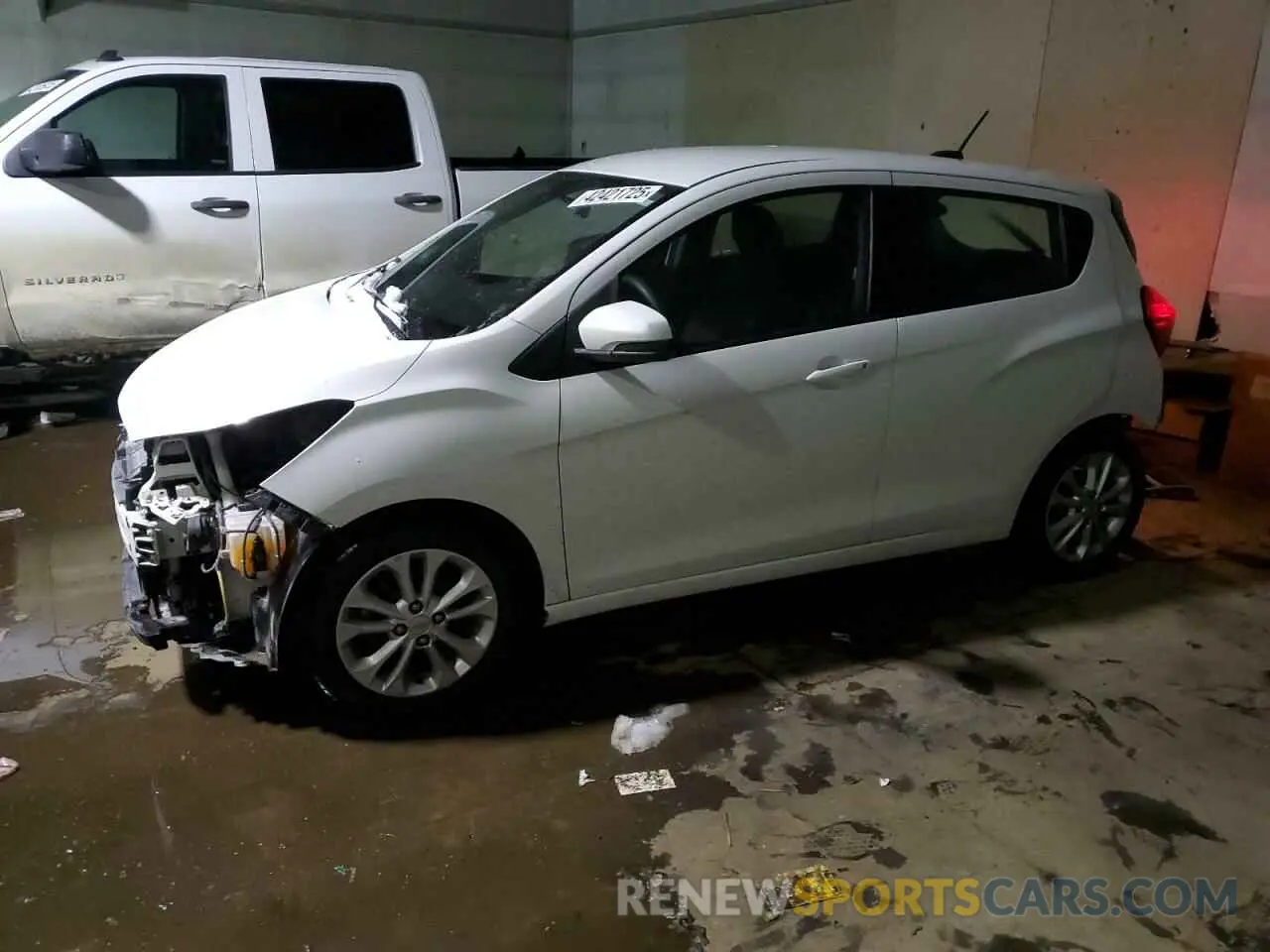 1 fotografías del automóvil dañado KL8CD6SA0MC723273 CHEVROLET SPARK 2021