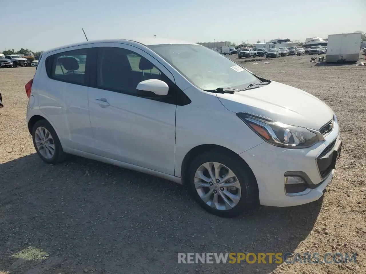 4 fotografías del automóvil dañado KL8CD6SA0MC730076 CHEVROLET SPARK 2021