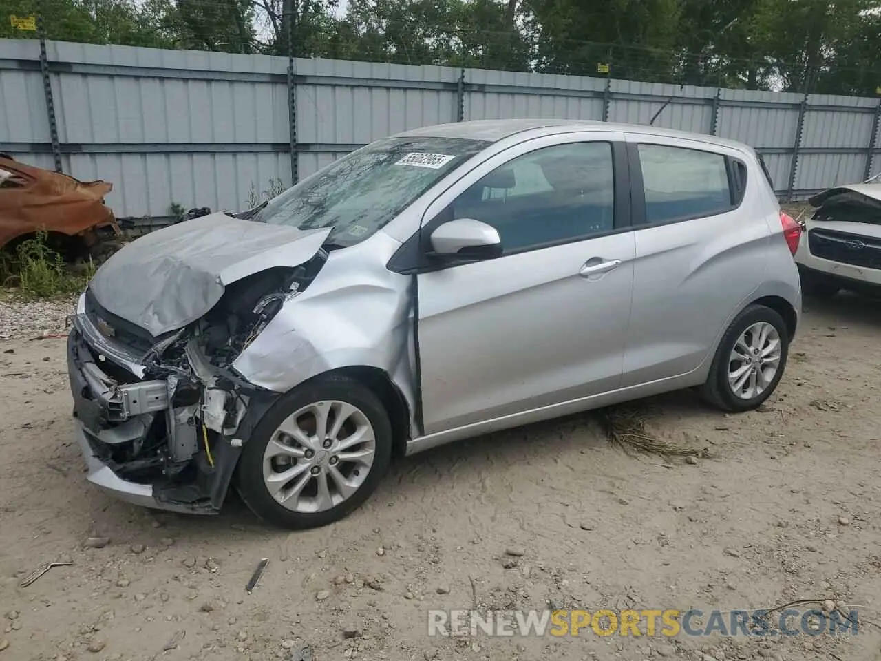 1 fotografías del automóvil dañado KL8CD6SA0MC745368 CHEVROLET SPARK 2021