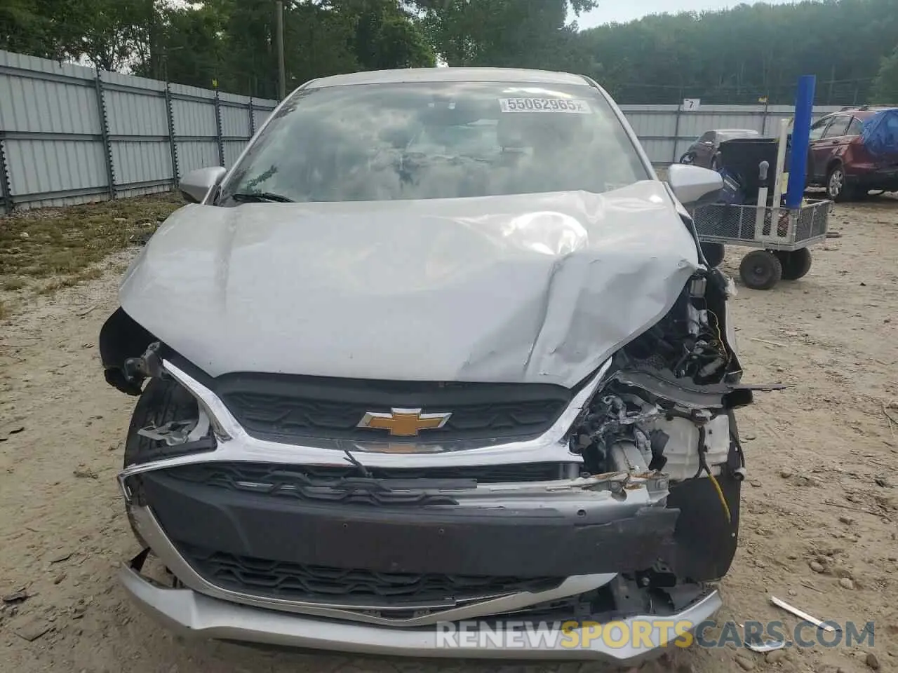 5 fotografías del automóvil dañado KL8CD6SA0MC745368 CHEVROLET SPARK 2021