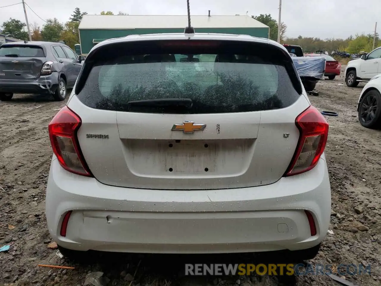 6 fotografías del automóvil dañado KL8CD6SA1MC216642 CHEVROLET SPARK 2021