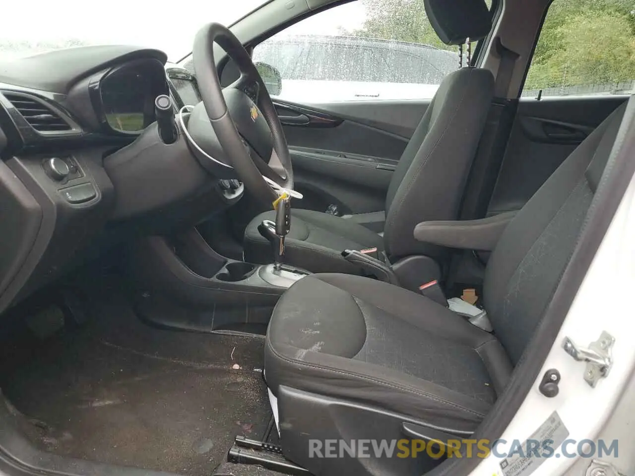 7 fotografías del automóvil dañado KL8CD6SA1MC216642 CHEVROLET SPARK 2021
