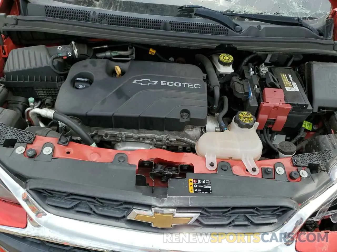 11 fotografías del automóvil dañado KL8CD6SA1MC747985 CHEVROLET SPARK 2021