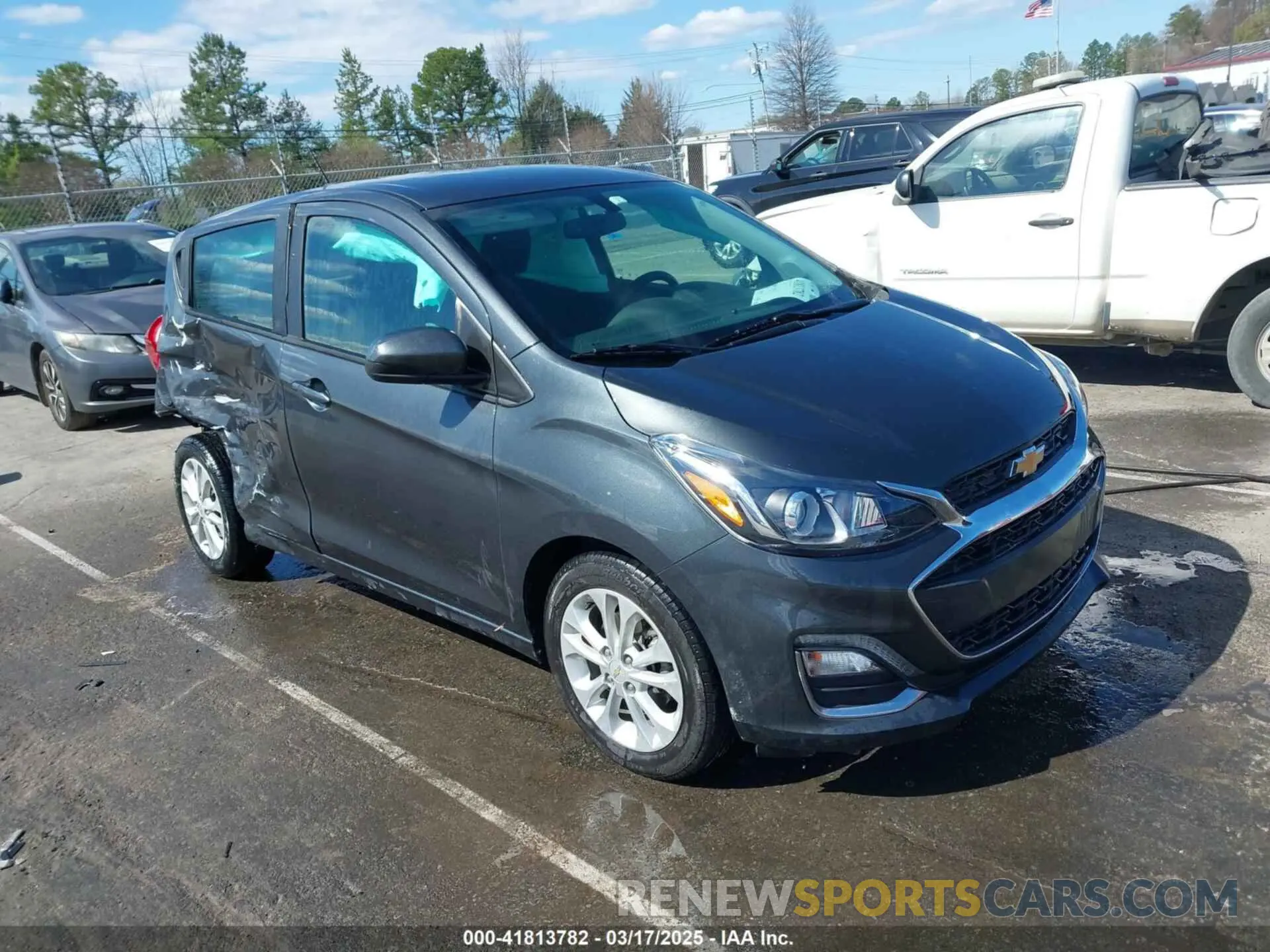 1 fotografías del automóvil dañado KL8CD6SA2MC719421 CHEVROLET SPARK 2021