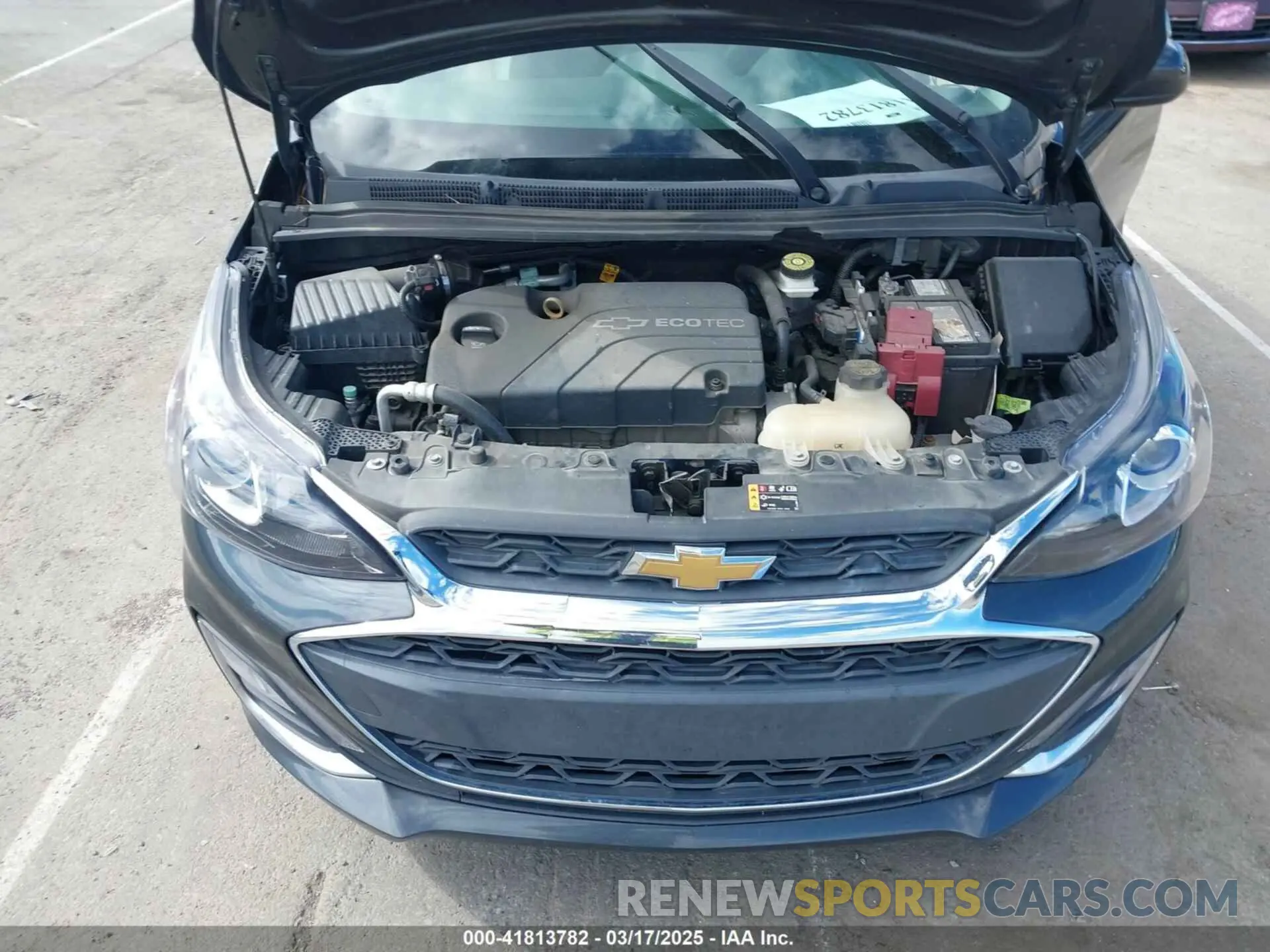 10 fotografías del automóvil dañado KL8CD6SA2MC719421 CHEVROLET SPARK 2021
