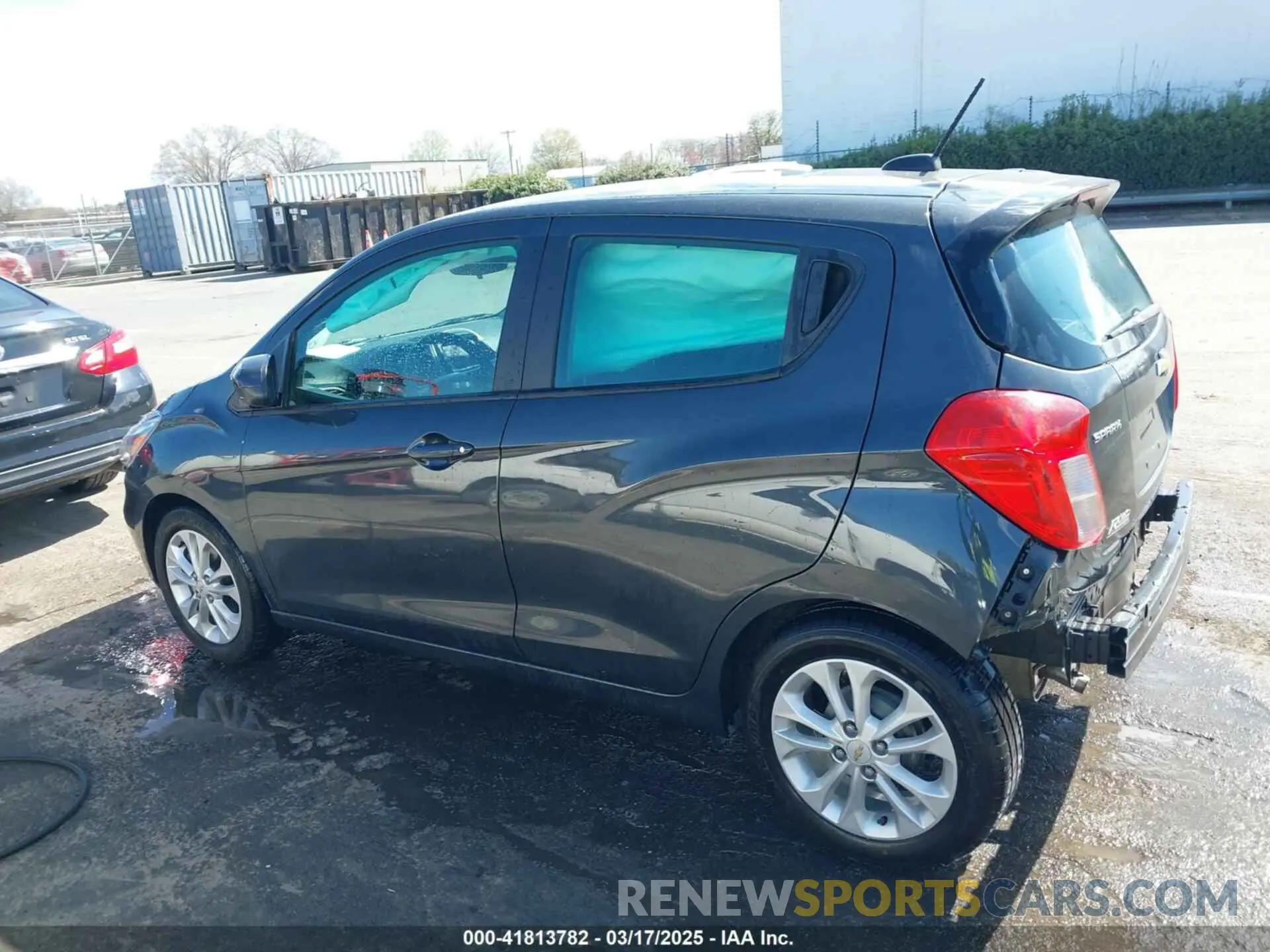 14 fotografías del automóvil dañado KL8CD6SA2MC719421 CHEVROLET SPARK 2021