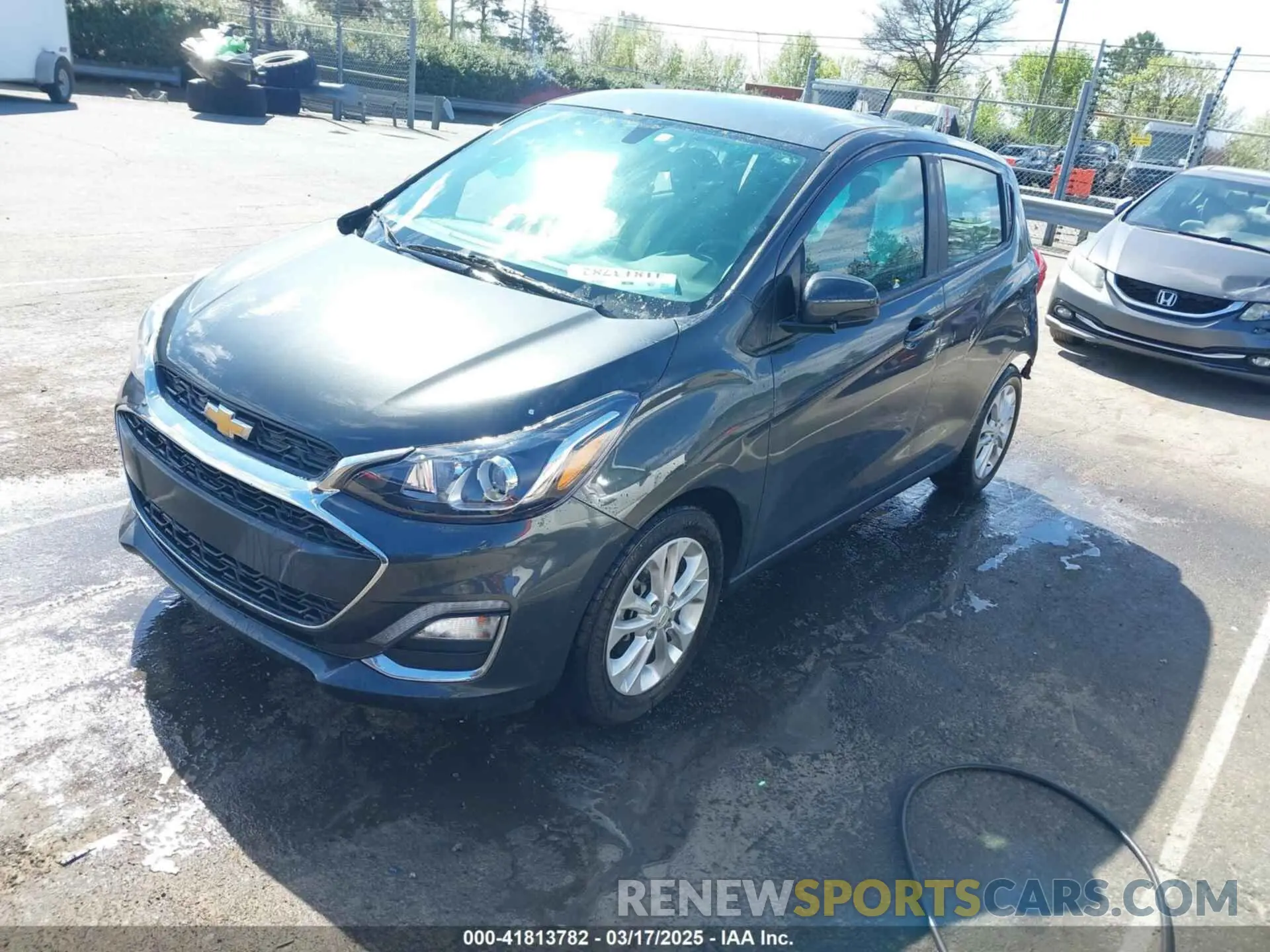 2 fotografías del automóvil dañado KL8CD6SA2MC719421 CHEVROLET SPARK 2021