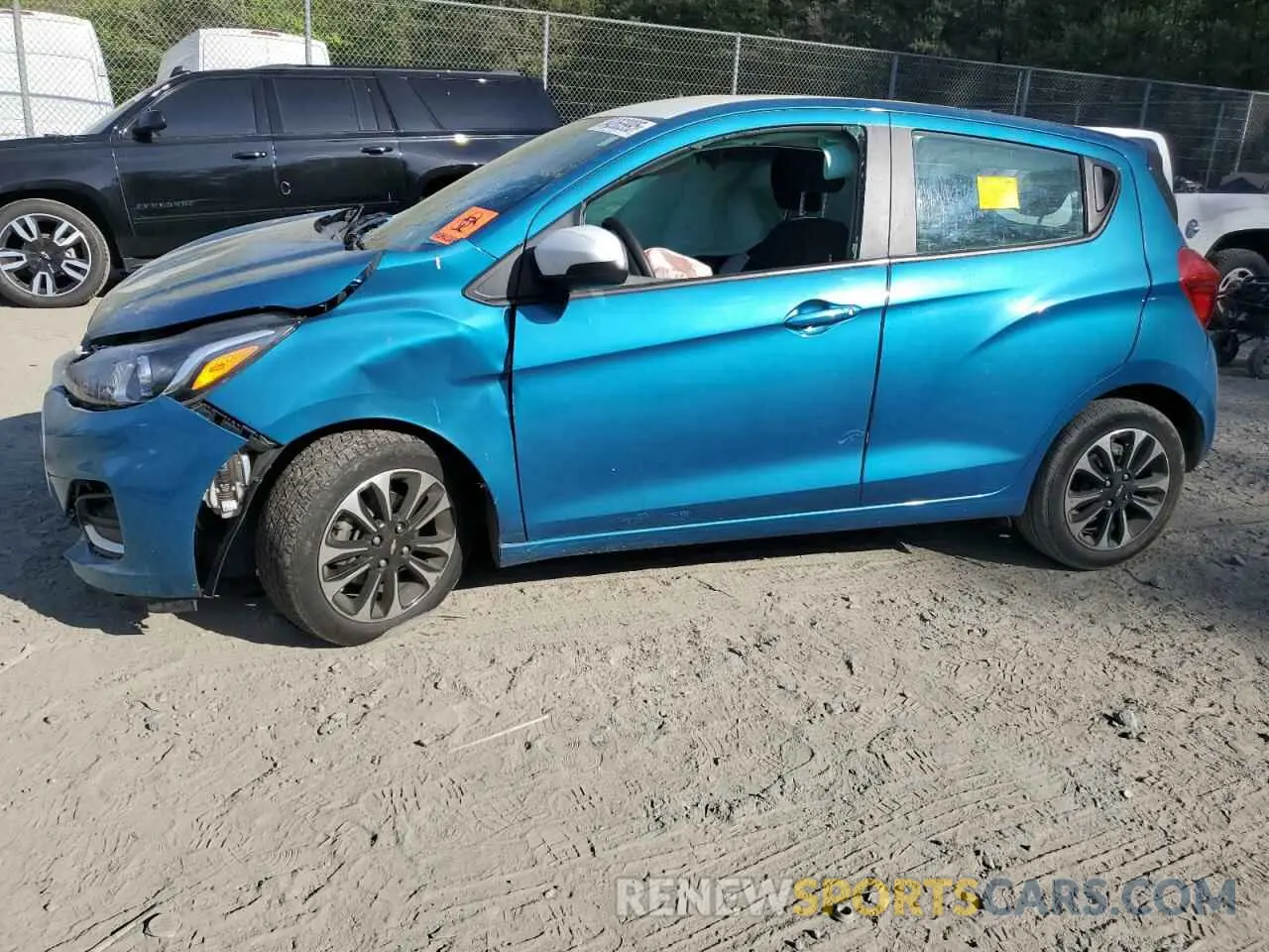 1 fotografías del automóvil dañado KL8CD6SA2MC724649 CHEVROLET SPARK 2021