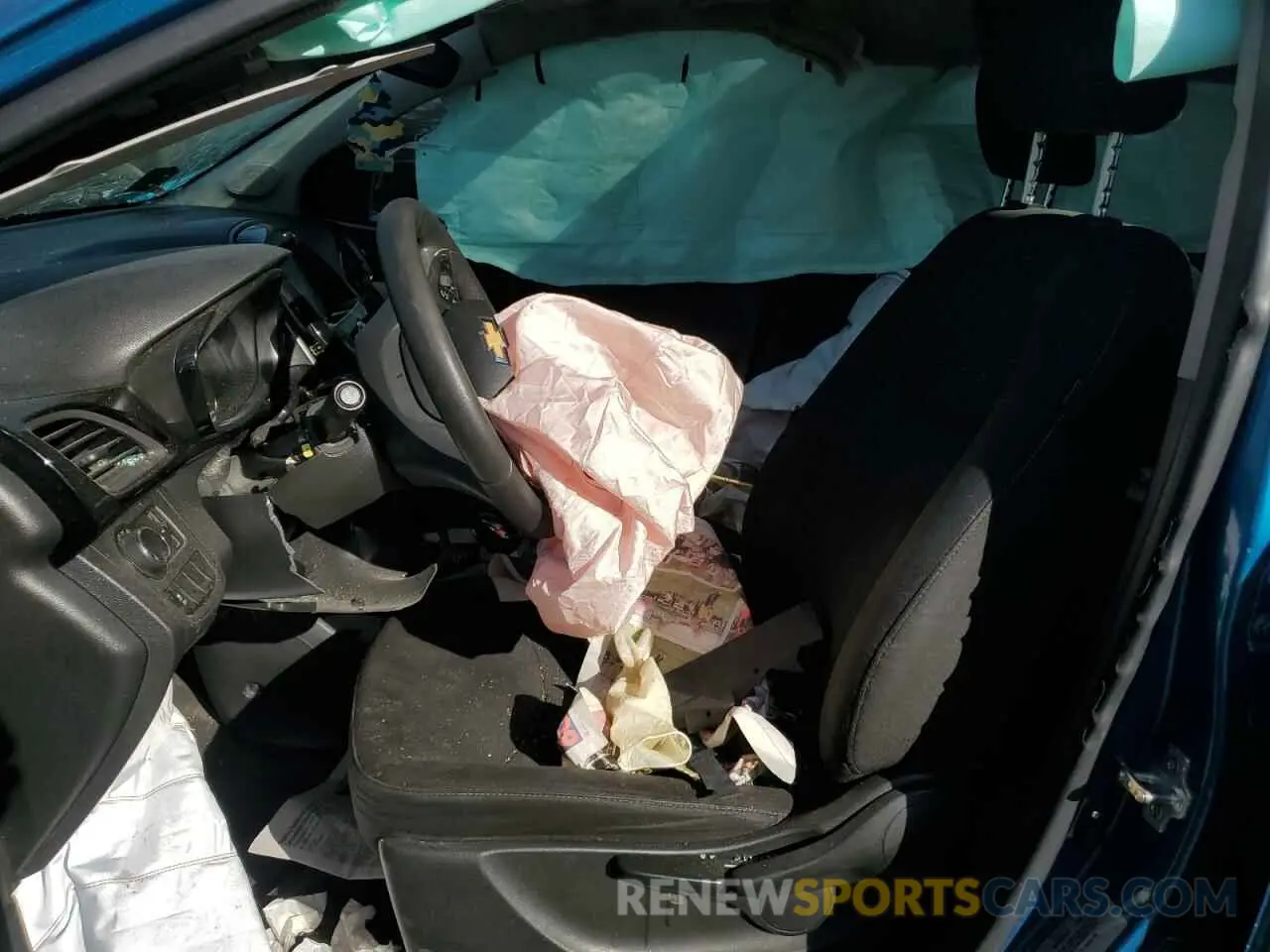 7 fotografías del automóvil dañado KL8CD6SA2MC724649 CHEVROLET SPARK 2021