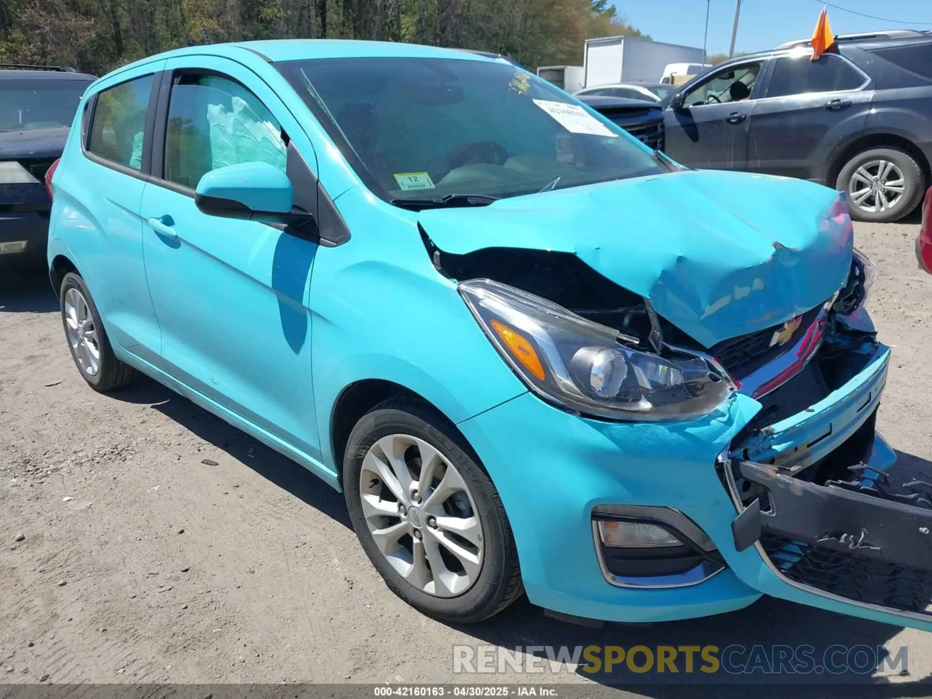 1 fotografías del automóvil dañado KL8CD6SA2MC725624 CHEVROLET SPARK 2021