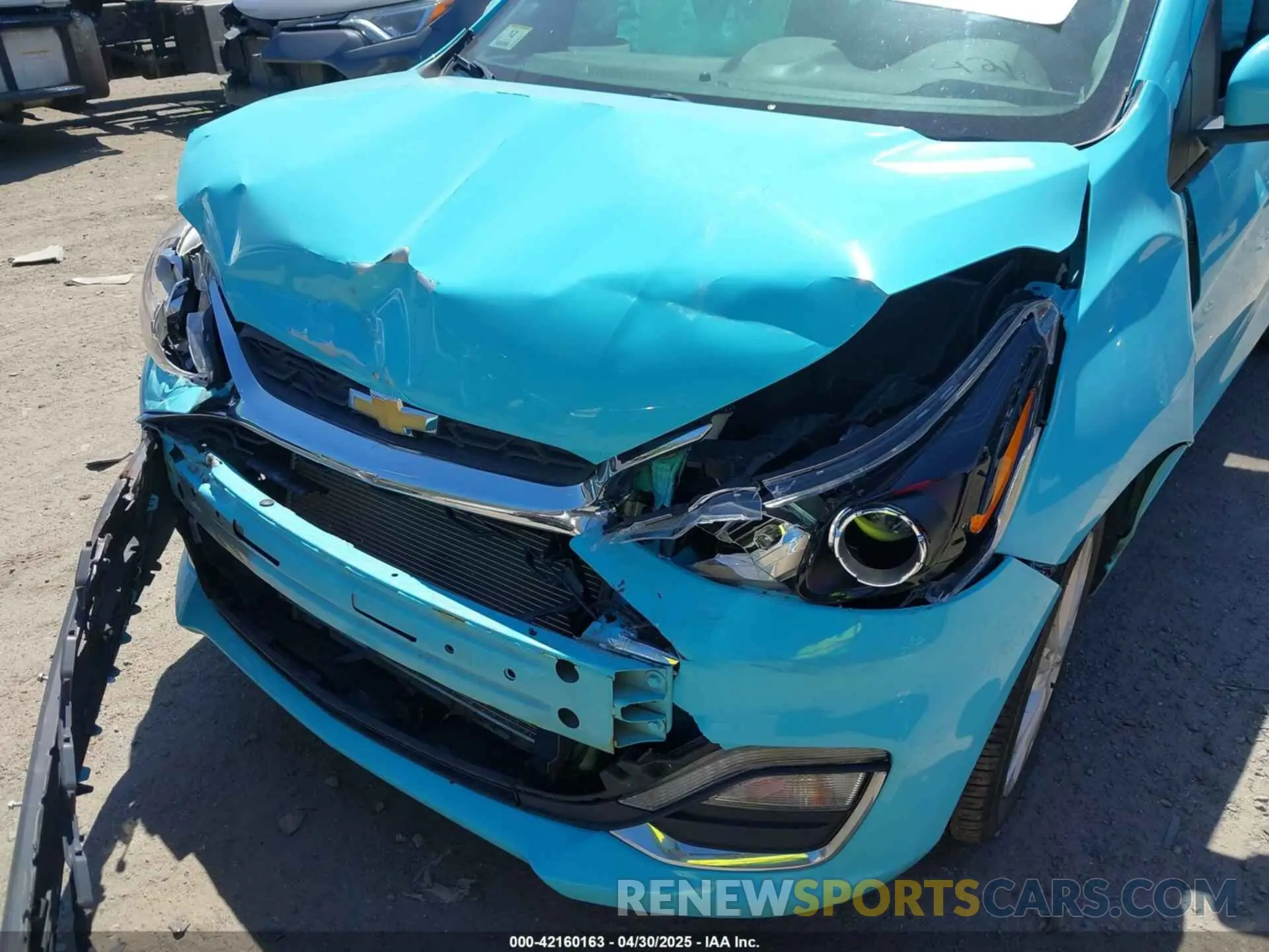 6 fotografías del automóvil dañado KL8CD6SA2MC725624 CHEVROLET SPARK 2021