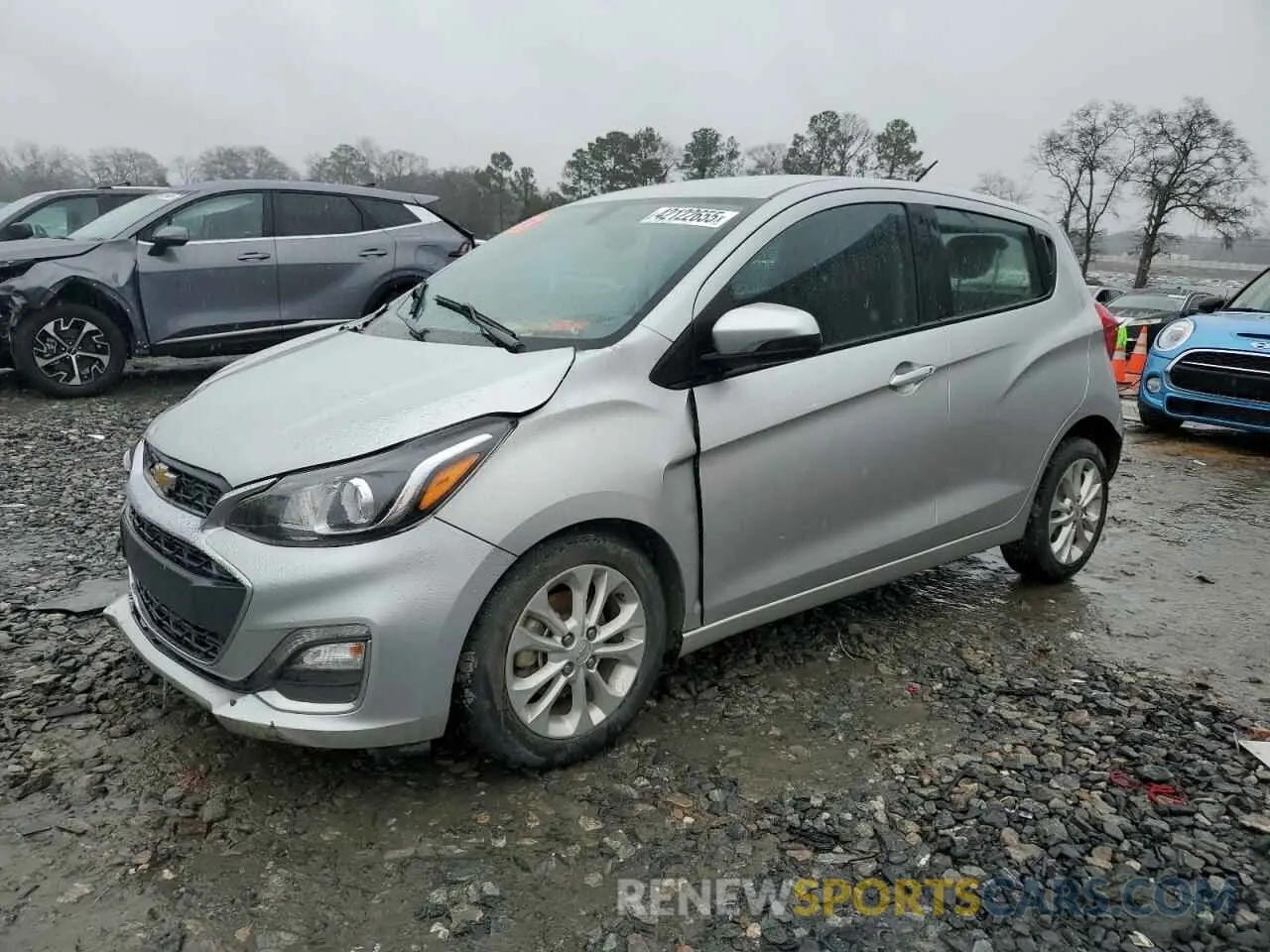 1 fotografías del automóvil dañado KL8CD6SA2MC729513 CHEVROLET SPARK 2021