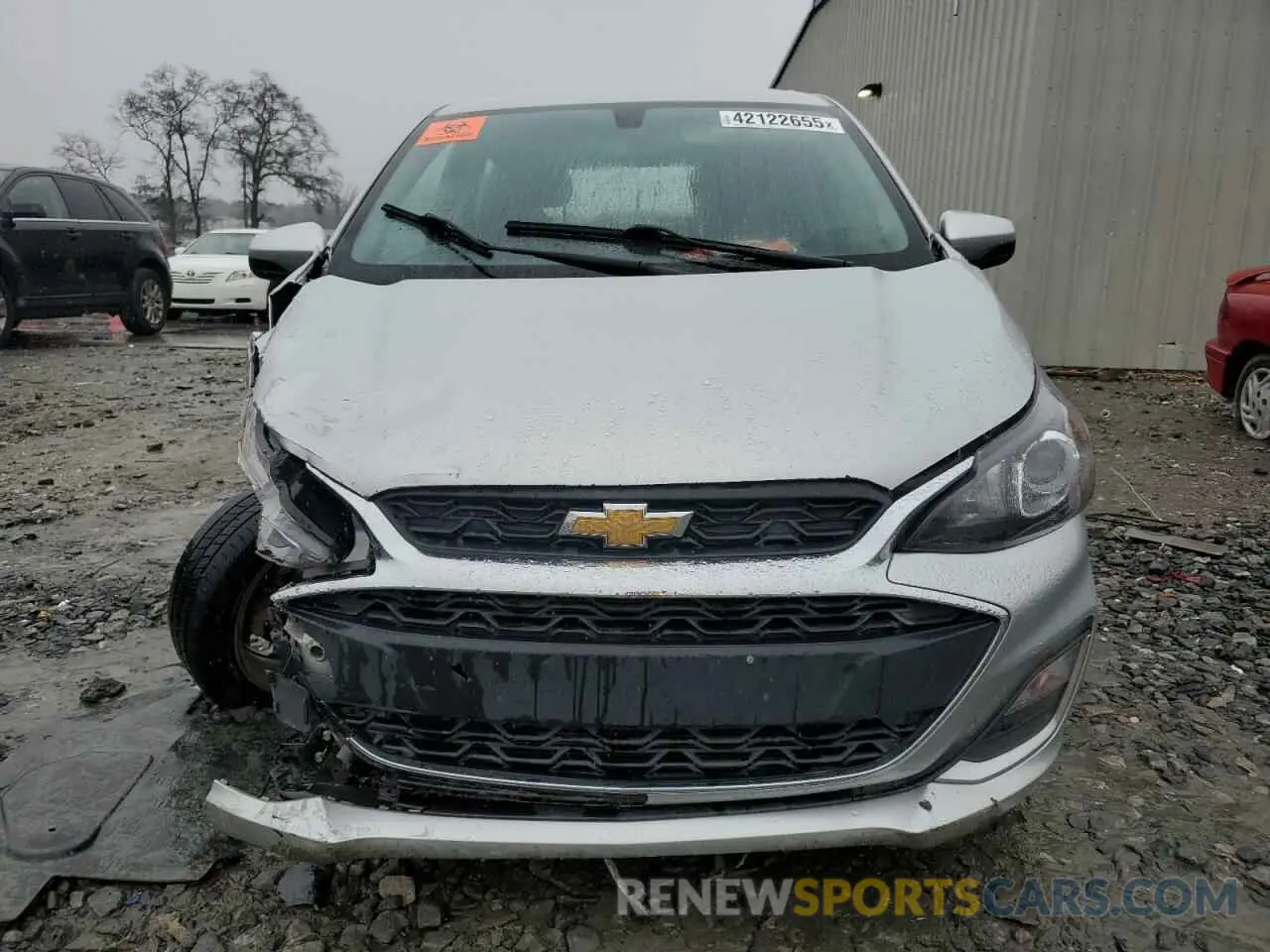 5 fotografías del automóvil dañado KL8CD6SA2MC729513 CHEVROLET SPARK 2021