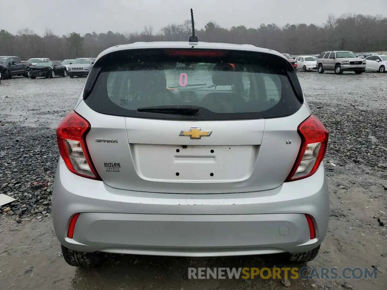 6 fotografías del automóvil dañado KL8CD6SA2MC729513 CHEVROLET SPARK 2021