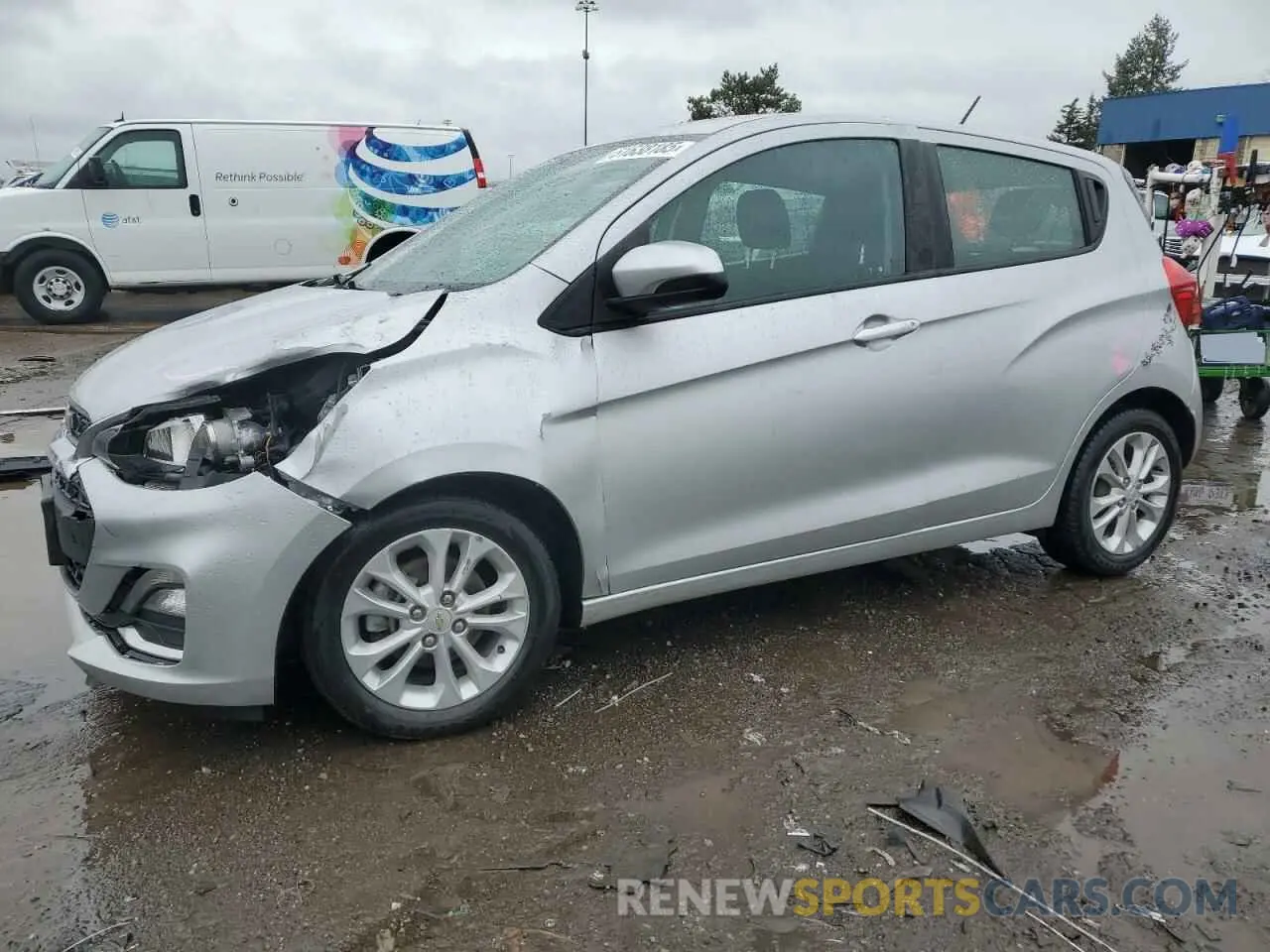 1 fotografías del automóvil dañado KL8CD6SA3MC719346 CHEVROLET SPARK 2021