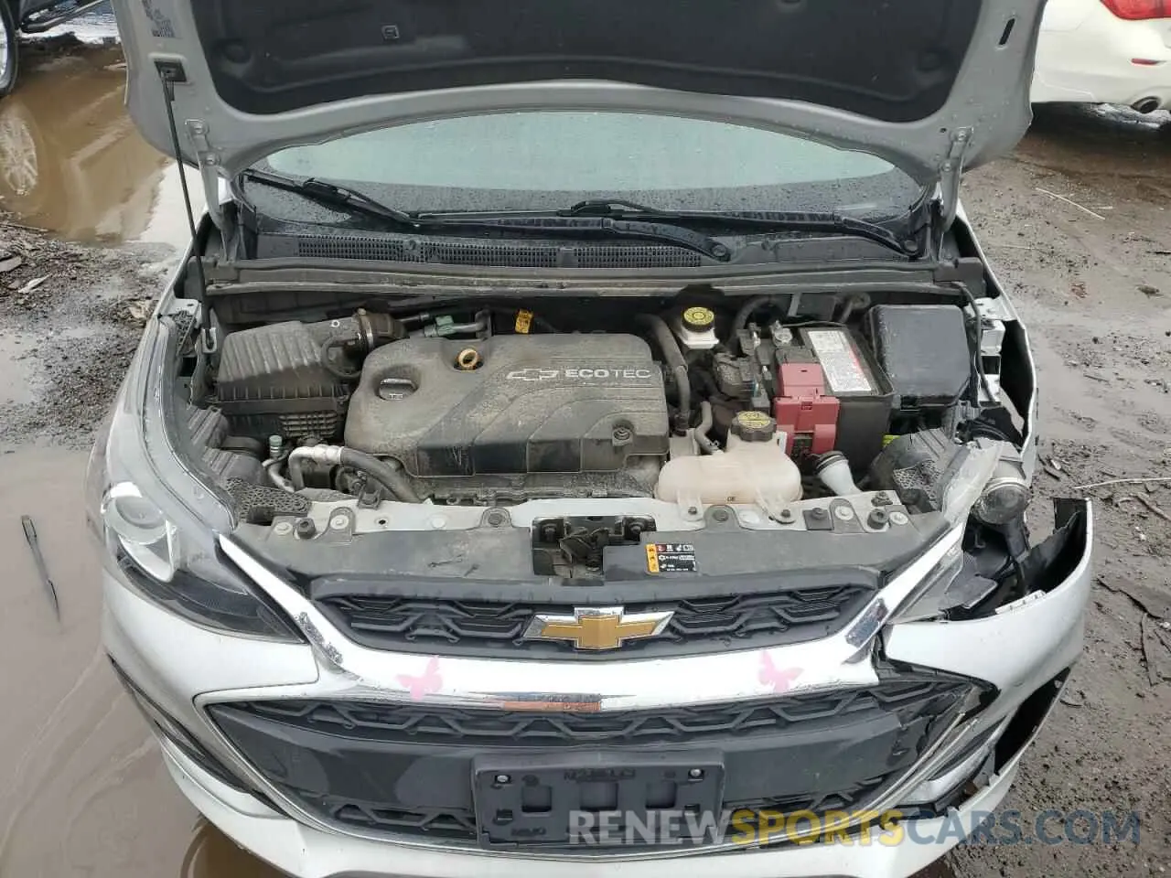 12 fotografías del automóvil dañado KL8CD6SA3MC719346 CHEVROLET SPARK 2021