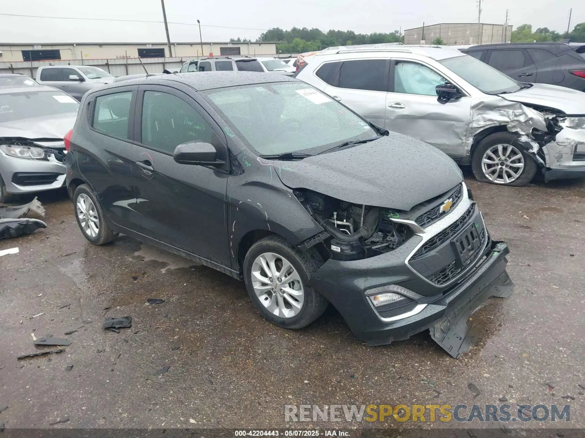 1 fotografías del automóvil dañado KL8CD6SA3MC722456 CHEVROLET SPARK 2021
