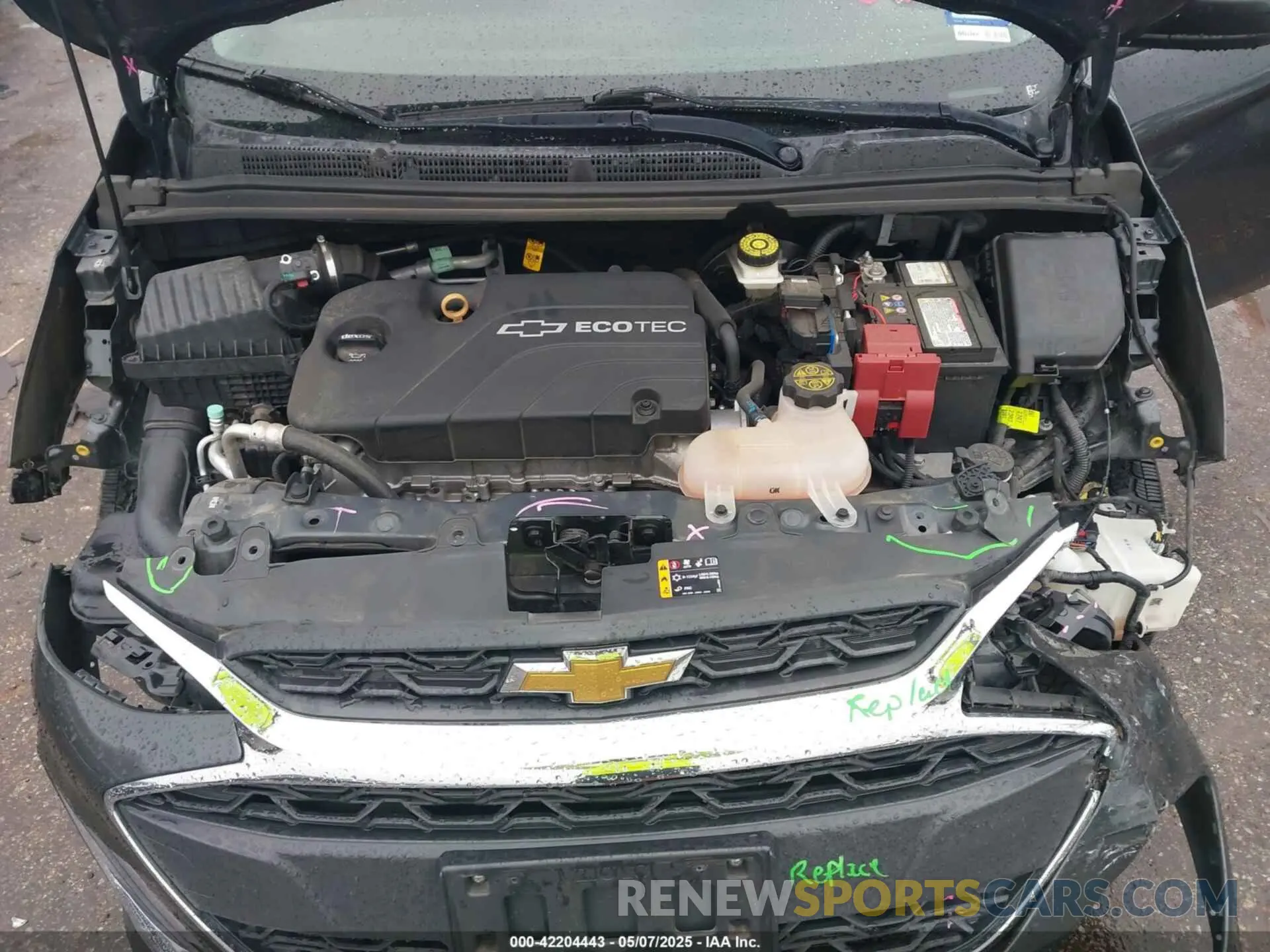 10 fotografías del automóvil dañado KL8CD6SA3MC722456 CHEVROLET SPARK 2021
