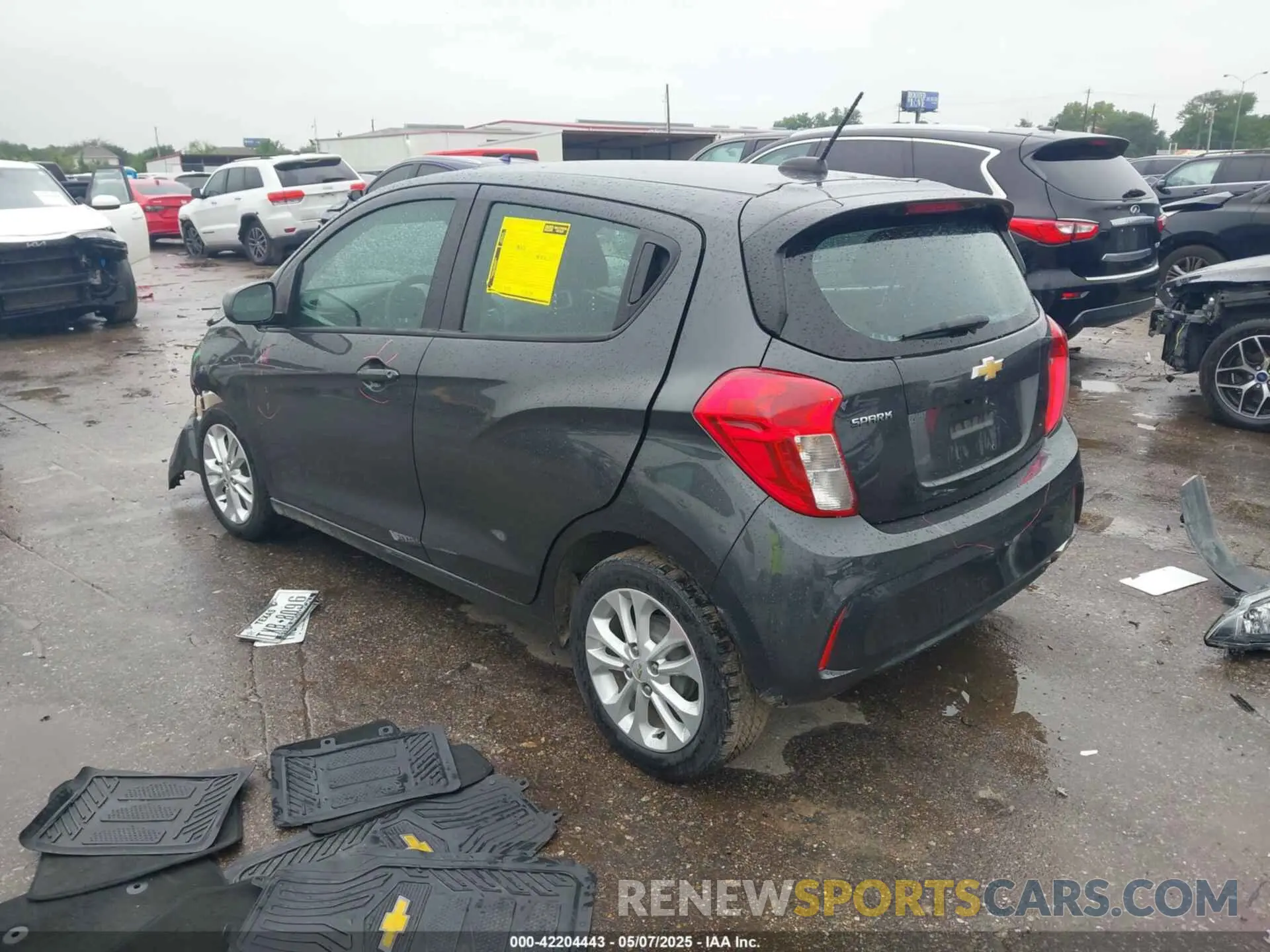 3 fotografías del automóvil dañado KL8CD6SA3MC722456 CHEVROLET SPARK 2021