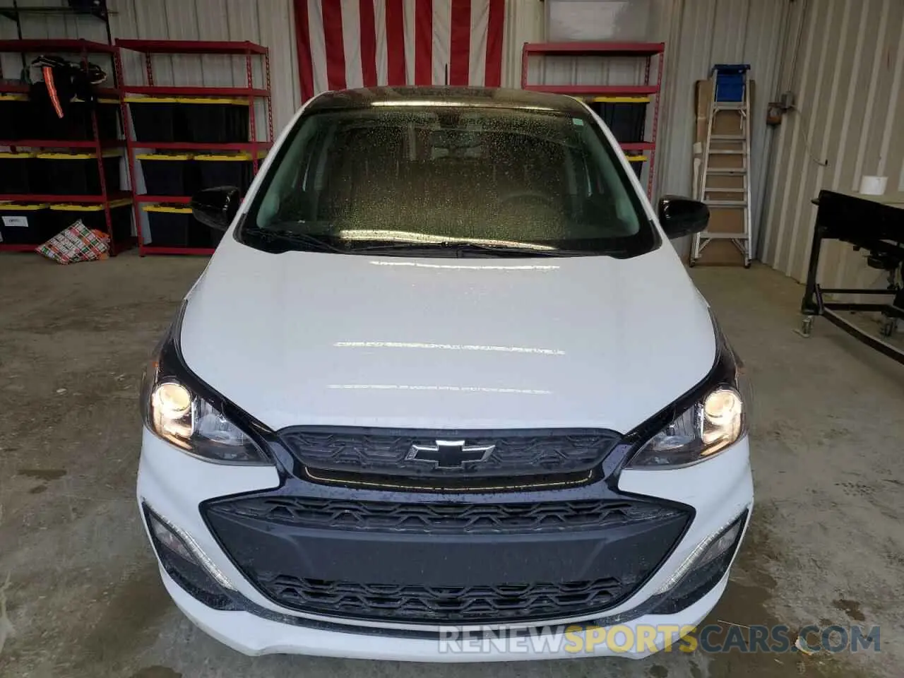 5 fotografías del automóvil dañado KL8CD6SA3MC739905 CHEVROLET SPARK 2021