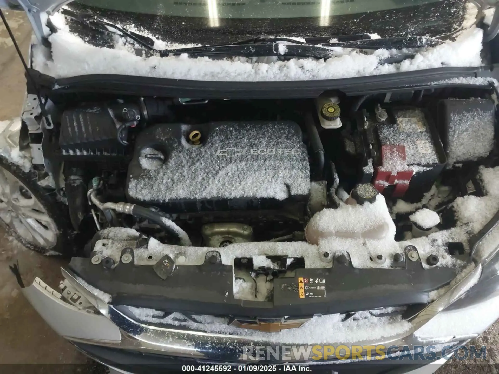 10 fotografías del automóvil dañado KL8CD6SA3MC743050 CHEVROLET SPARK 2021