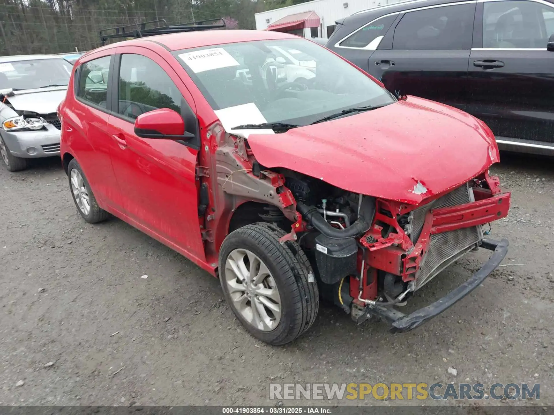 1 fotografías del automóvil dañado KL8CD6SA3MC747891 CHEVROLET SPARK 2021