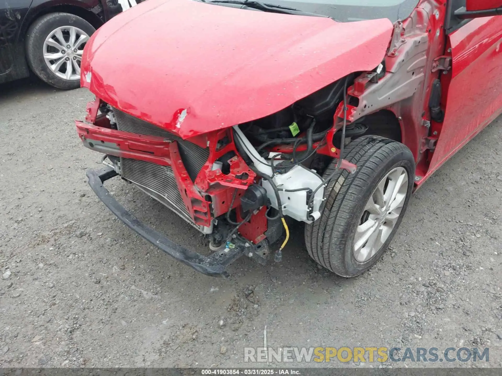 17 fotografías del automóvil dañado KL8CD6SA3MC747891 CHEVROLET SPARK 2021