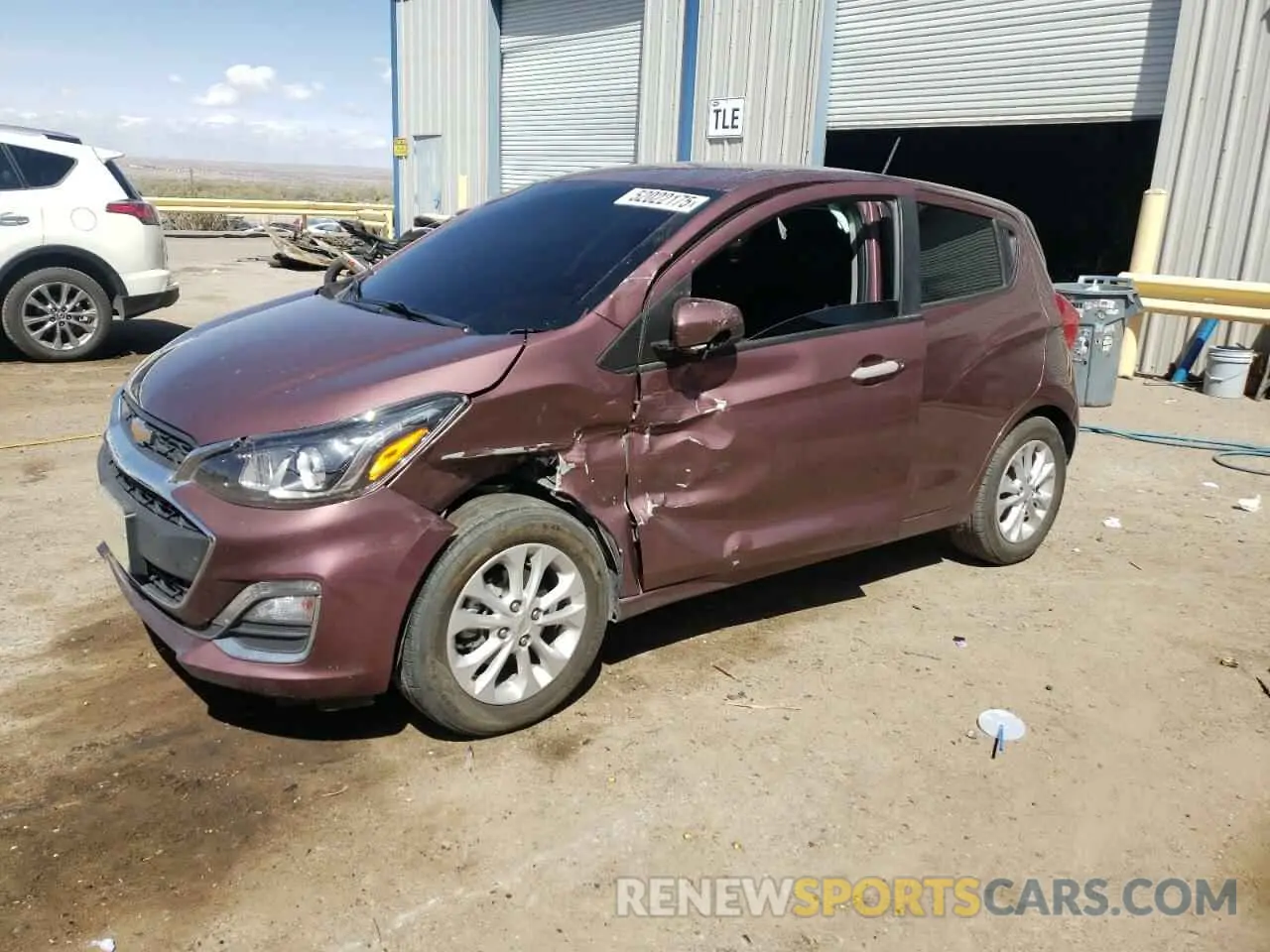 1 fotografías del automóvil dañado KL8CD6SA4MC720540 CHEVROLET SPARK 2021