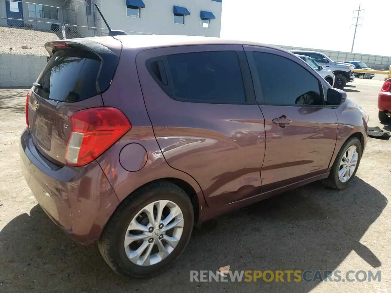 3 fotografías del automóvil dañado KL8CD6SA4MC720540 CHEVROLET SPARK 2021