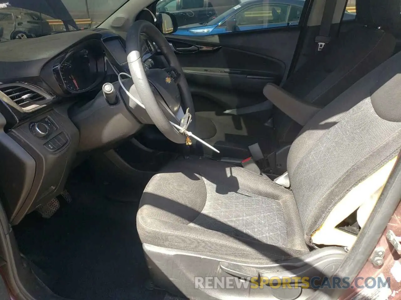 7 fotografías del automóvil dañado KL8CD6SA4MC720540 CHEVROLET SPARK 2021
