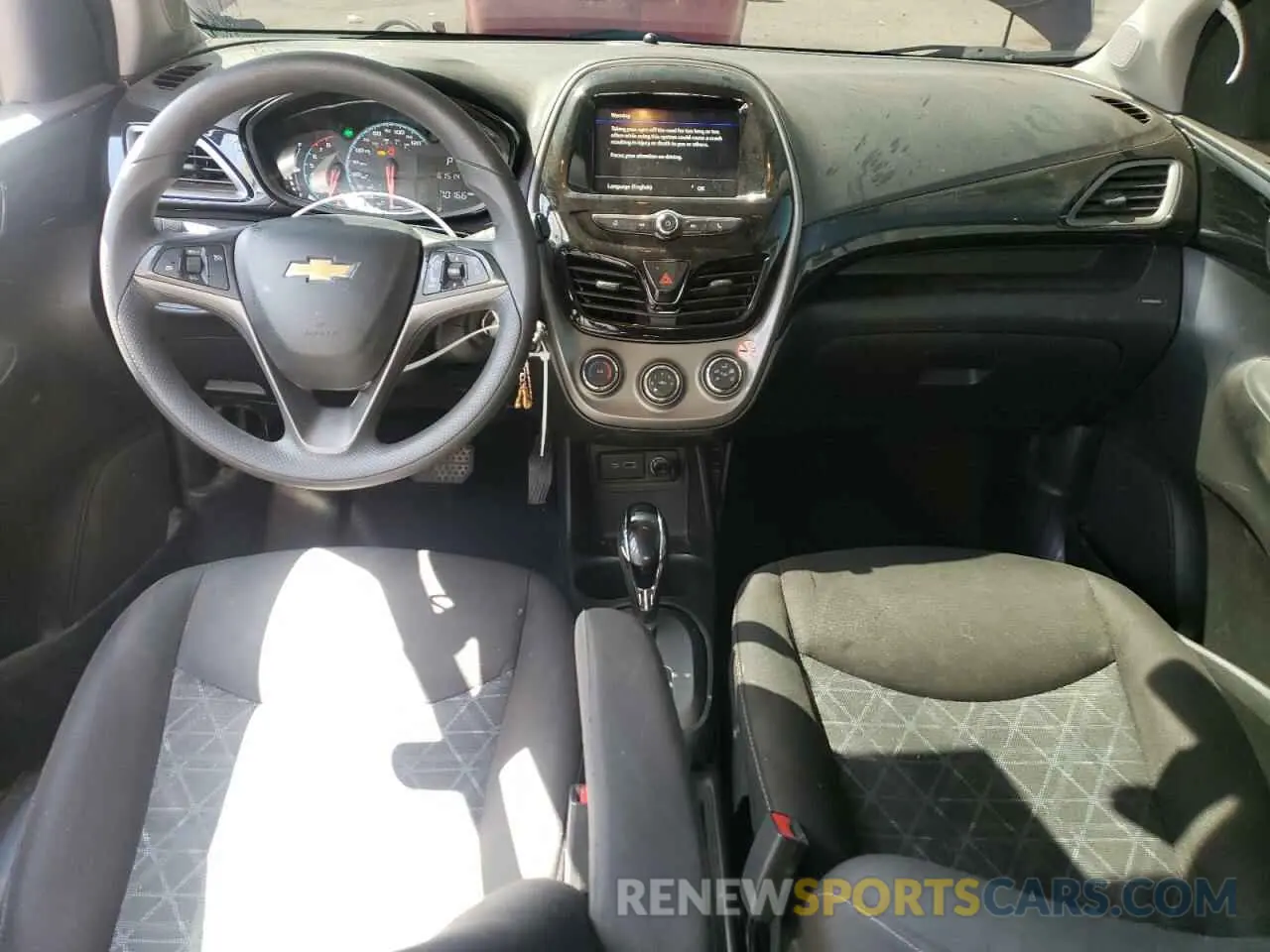 8 fotografías del automóvil dañado KL8CD6SA4MC720540 CHEVROLET SPARK 2021