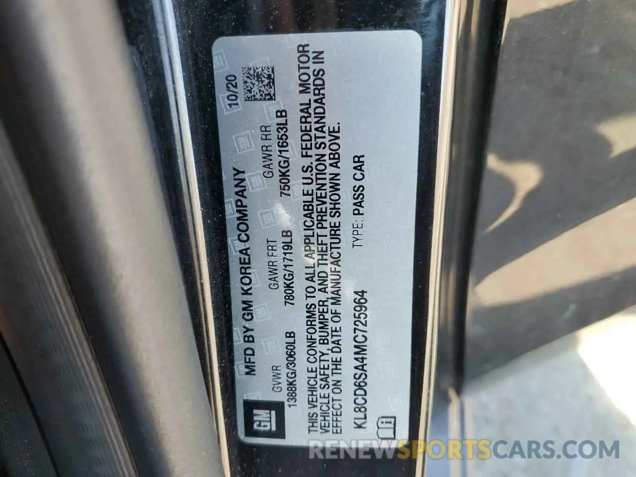 15 fotografías del automóvil dañado KL8CD6SA4MC725964 CHEVROLET SPARK 2021