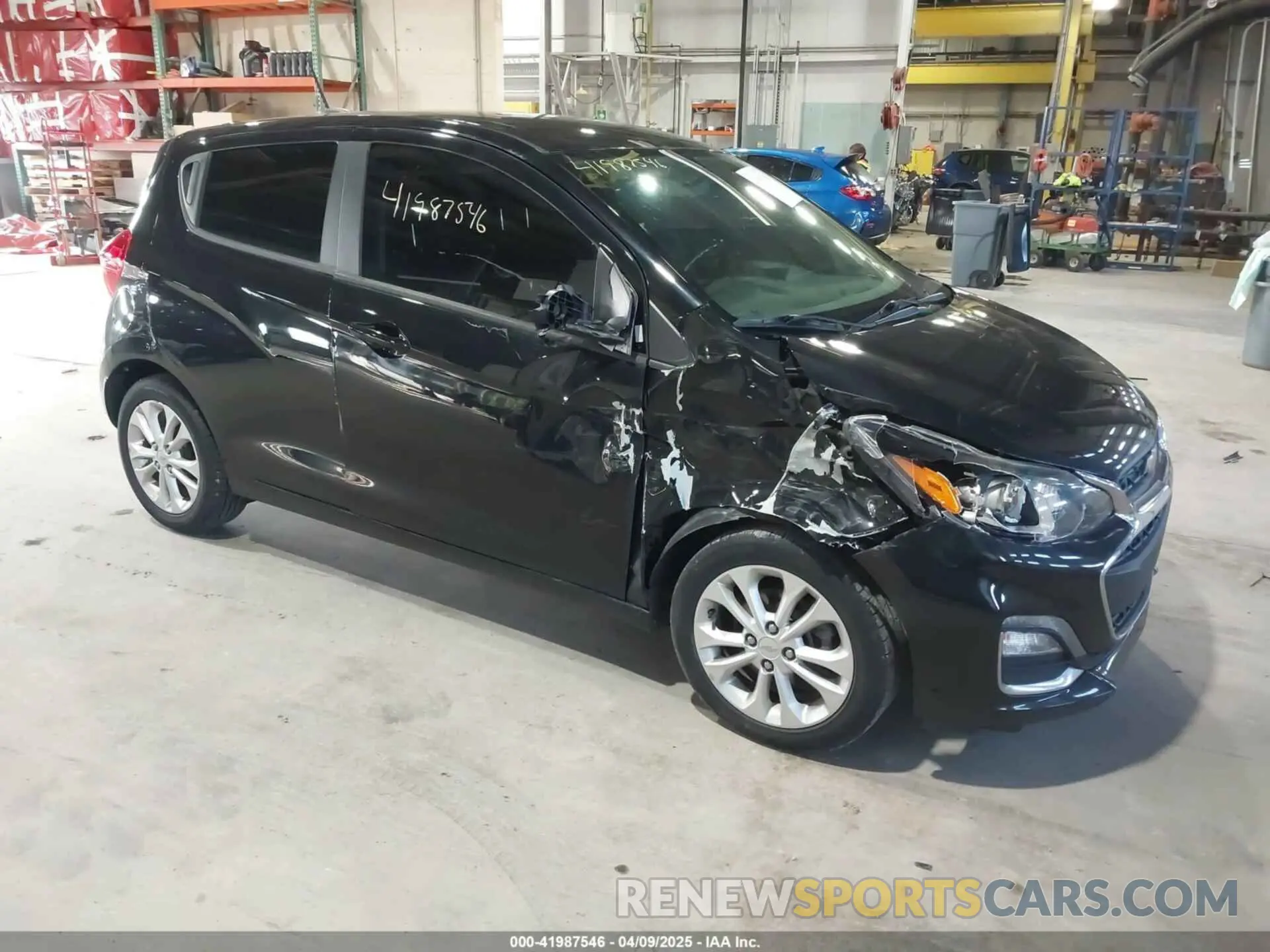 1 fotografías del automóvil dañado KL8CD6SA5MC719719 CHEVROLET SPARK 2021