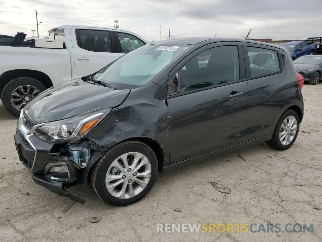 1 fotografías del automóvil dañado KL8CD6SA5MC722569 CHEVROLET SPARK 2021