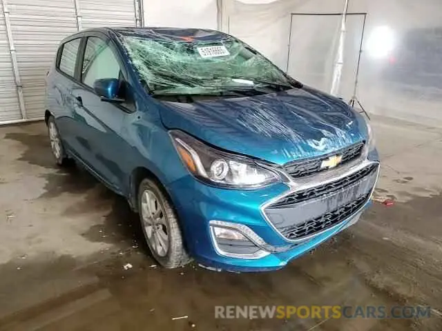 10 fotografías del automóvil dañado KL8CD6SA5MC742224 CHEVROLET SPARK 2021