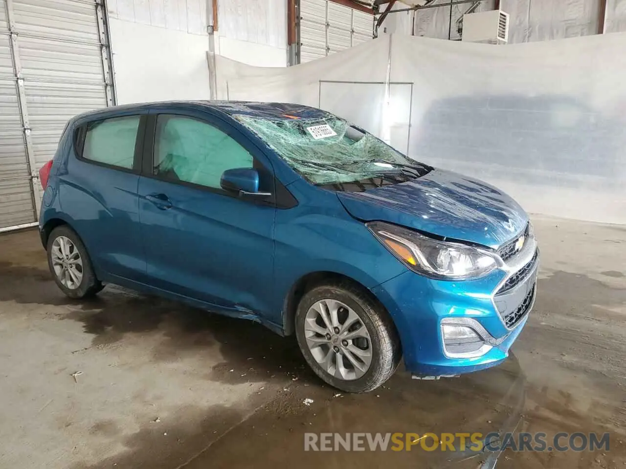 4 fotografías del automóvil dañado KL8CD6SA5MC742224 CHEVROLET SPARK 2021
