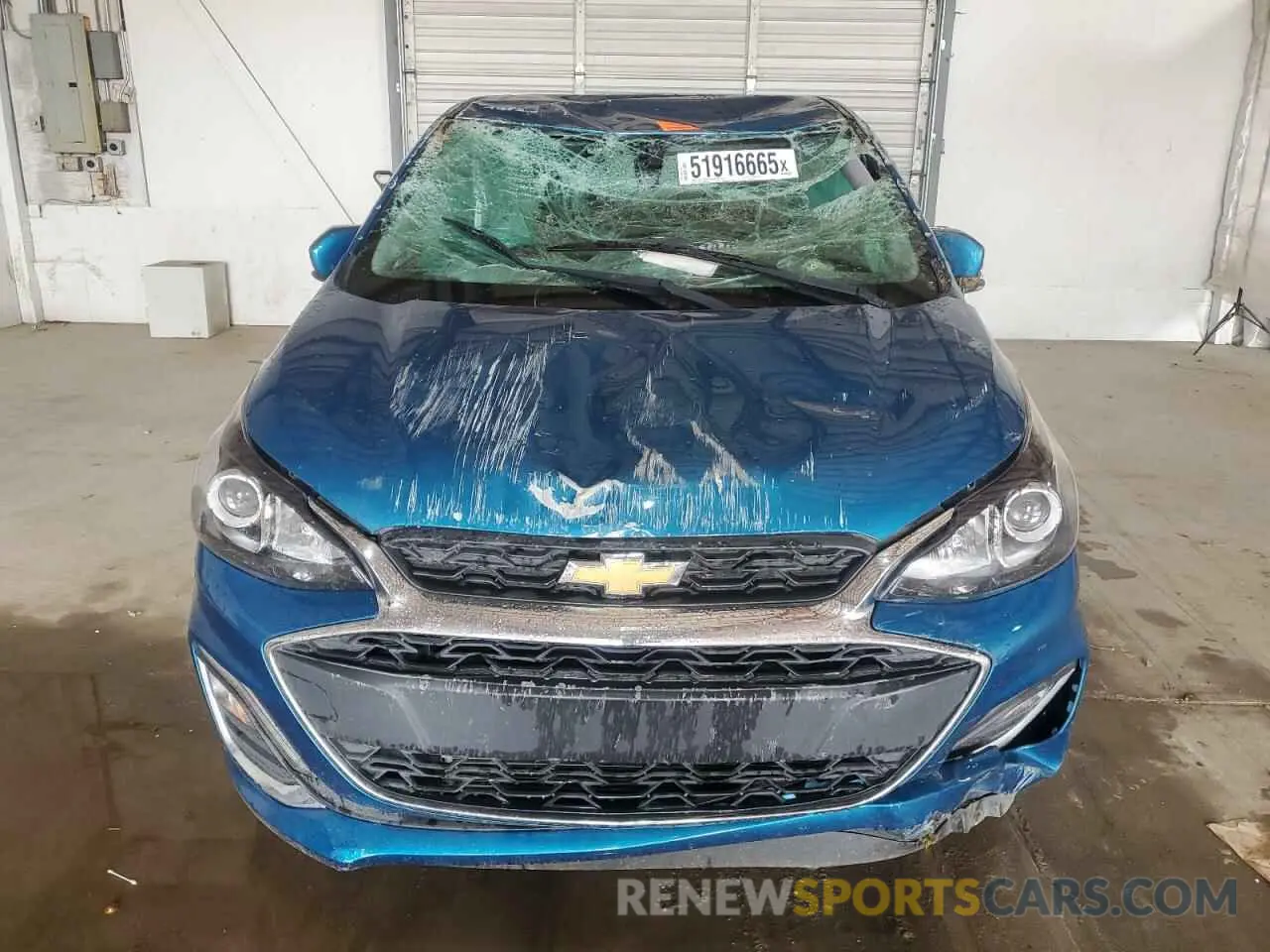 5 fotografías del automóvil dañado KL8CD6SA5MC742224 CHEVROLET SPARK 2021