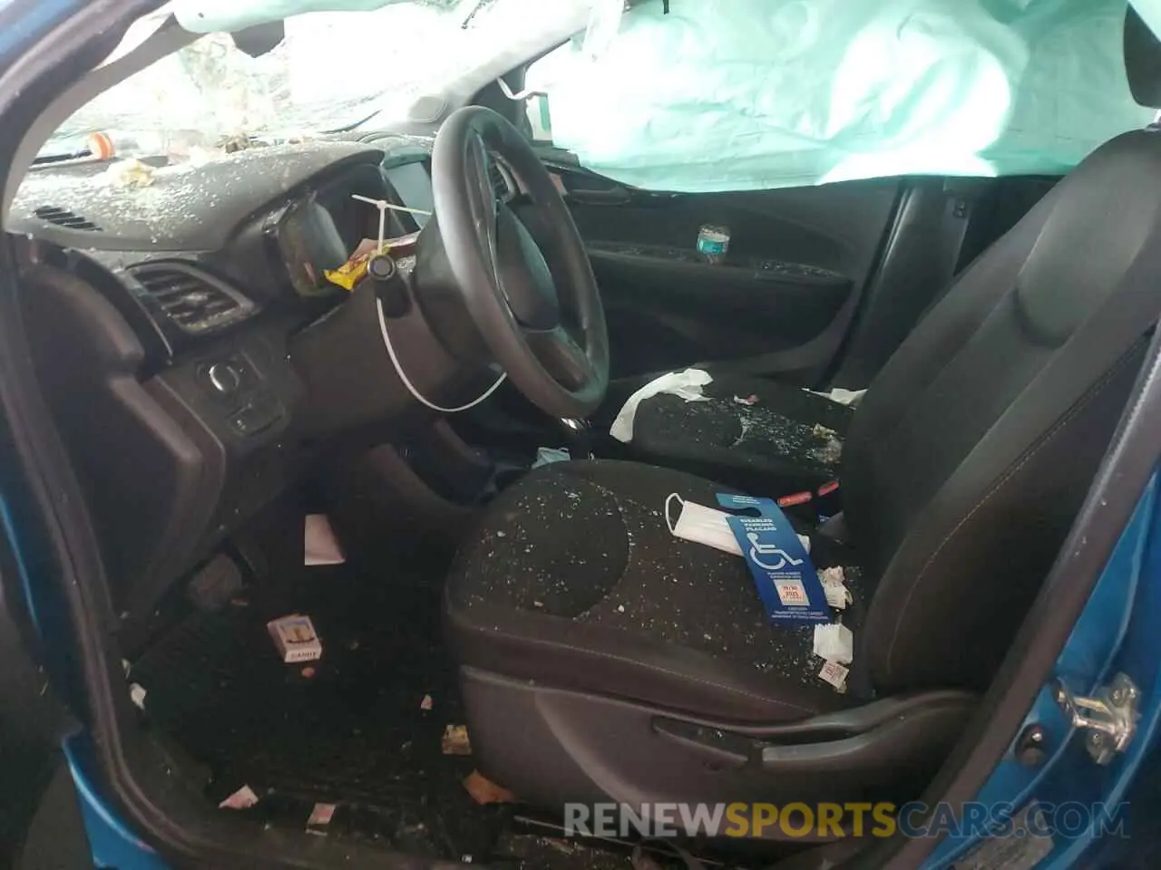 7 fotografías del automóvil dañado KL8CD6SA5MC742224 CHEVROLET SPARK 2021