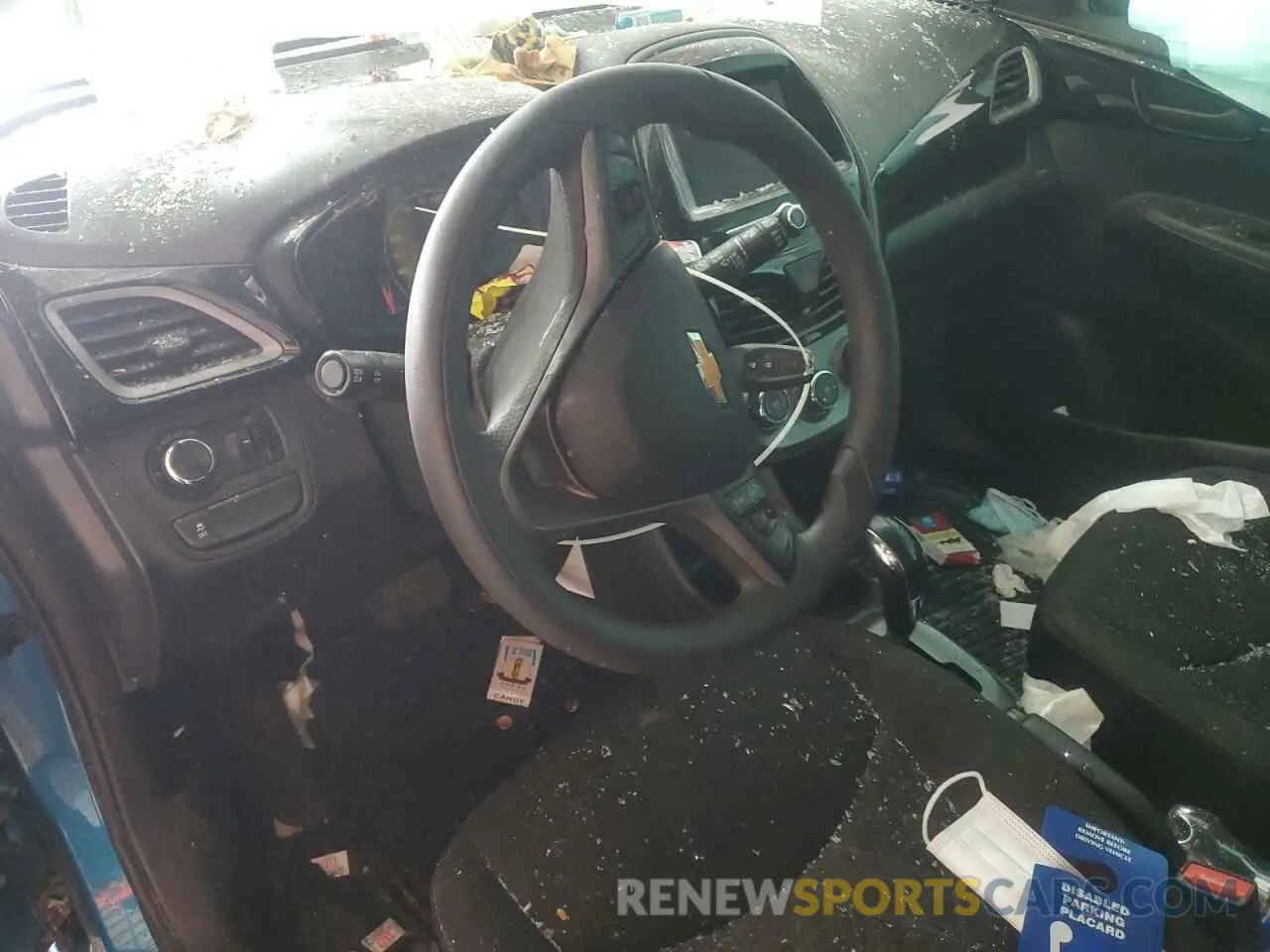 8 fotografías del automóvil dañado KL8CD6SA5MC742224 CHEVROLET SPARK 2021