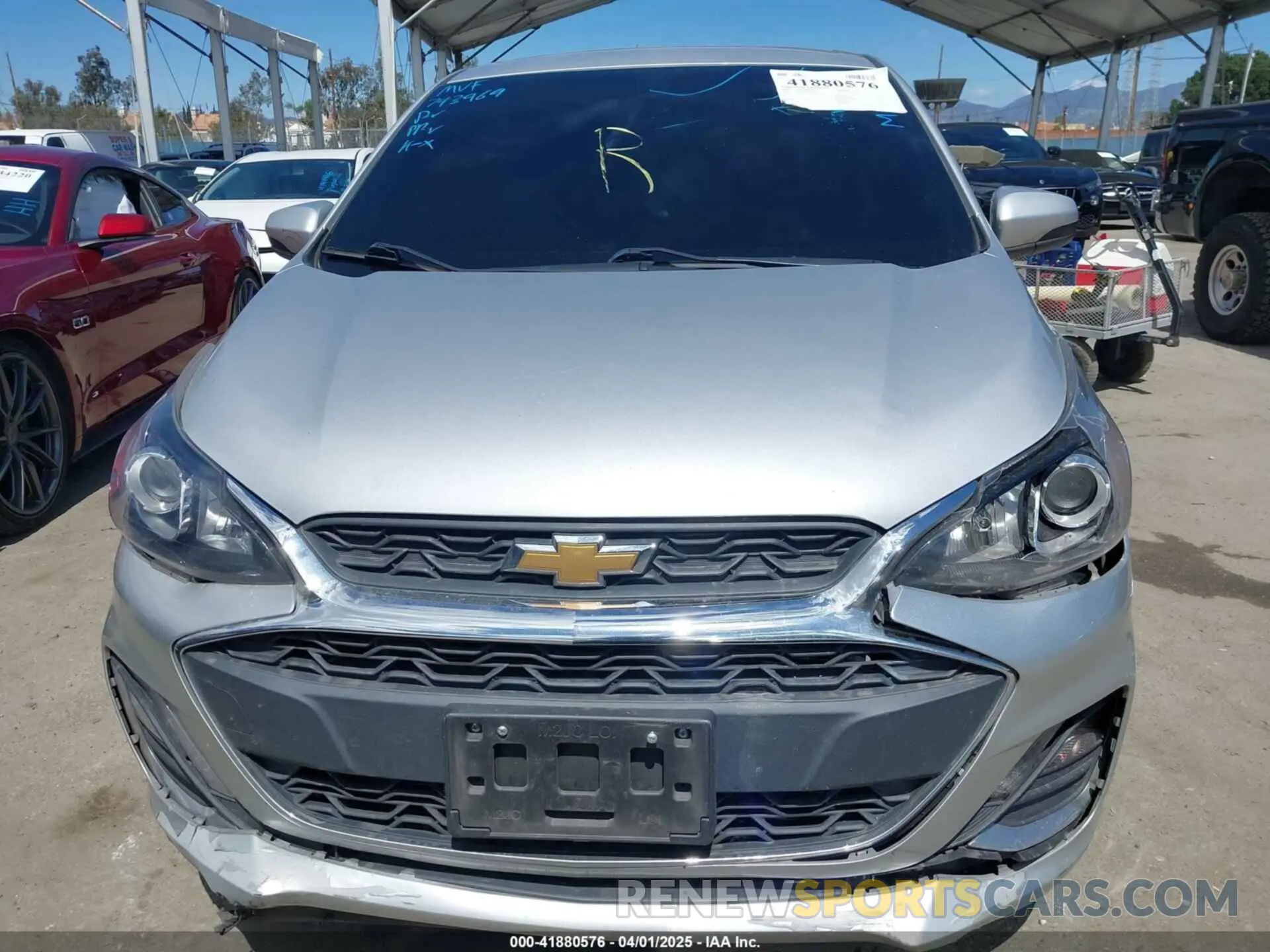 11 fotografías del automóvil dañado KL8CD6SA5MC743969 CHEVROLET SPARK 2021