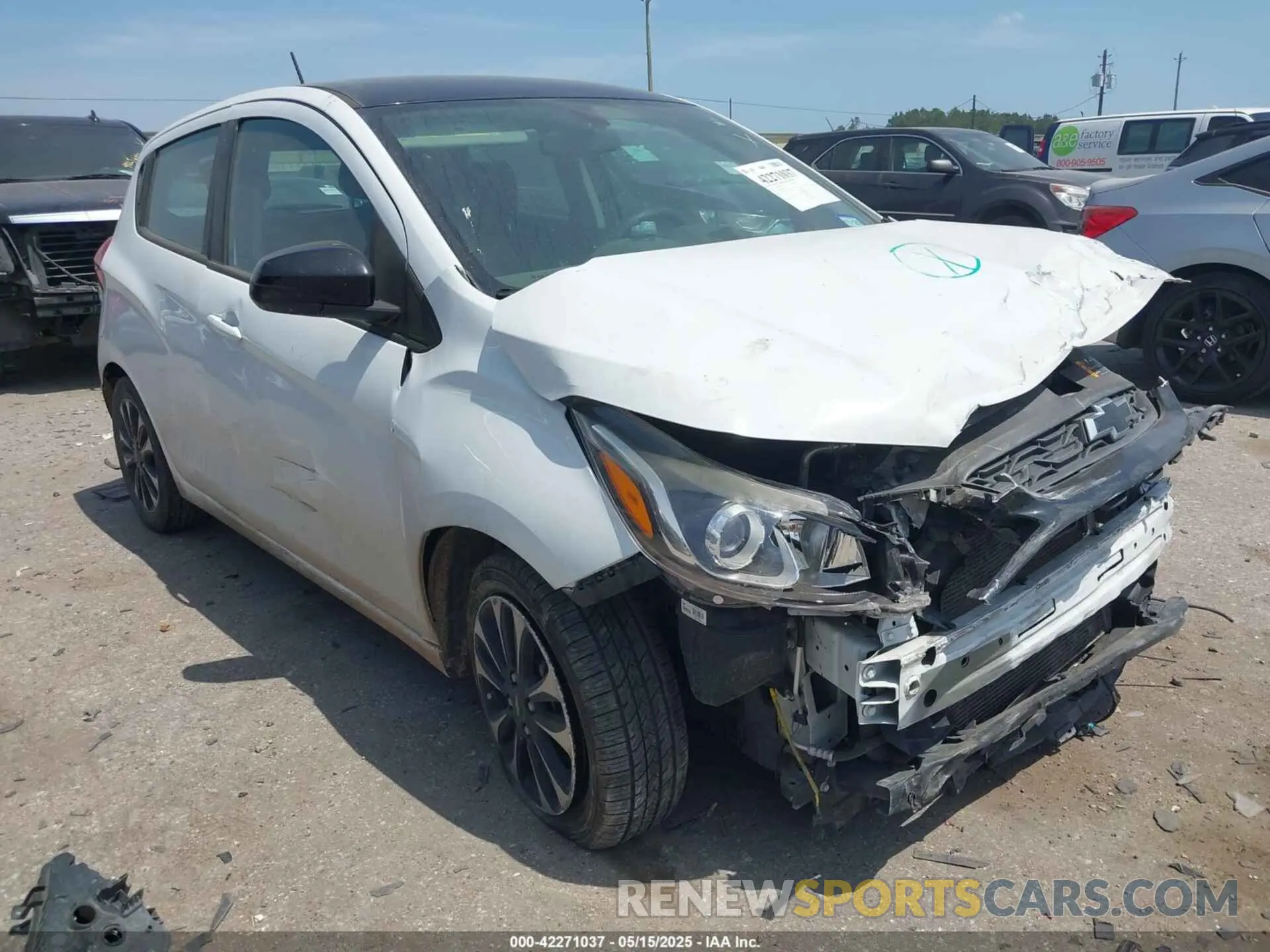 1 fotografías del automóvil dañado KL8CD6SA6MC711001 CHEVROLET SPARK 2021