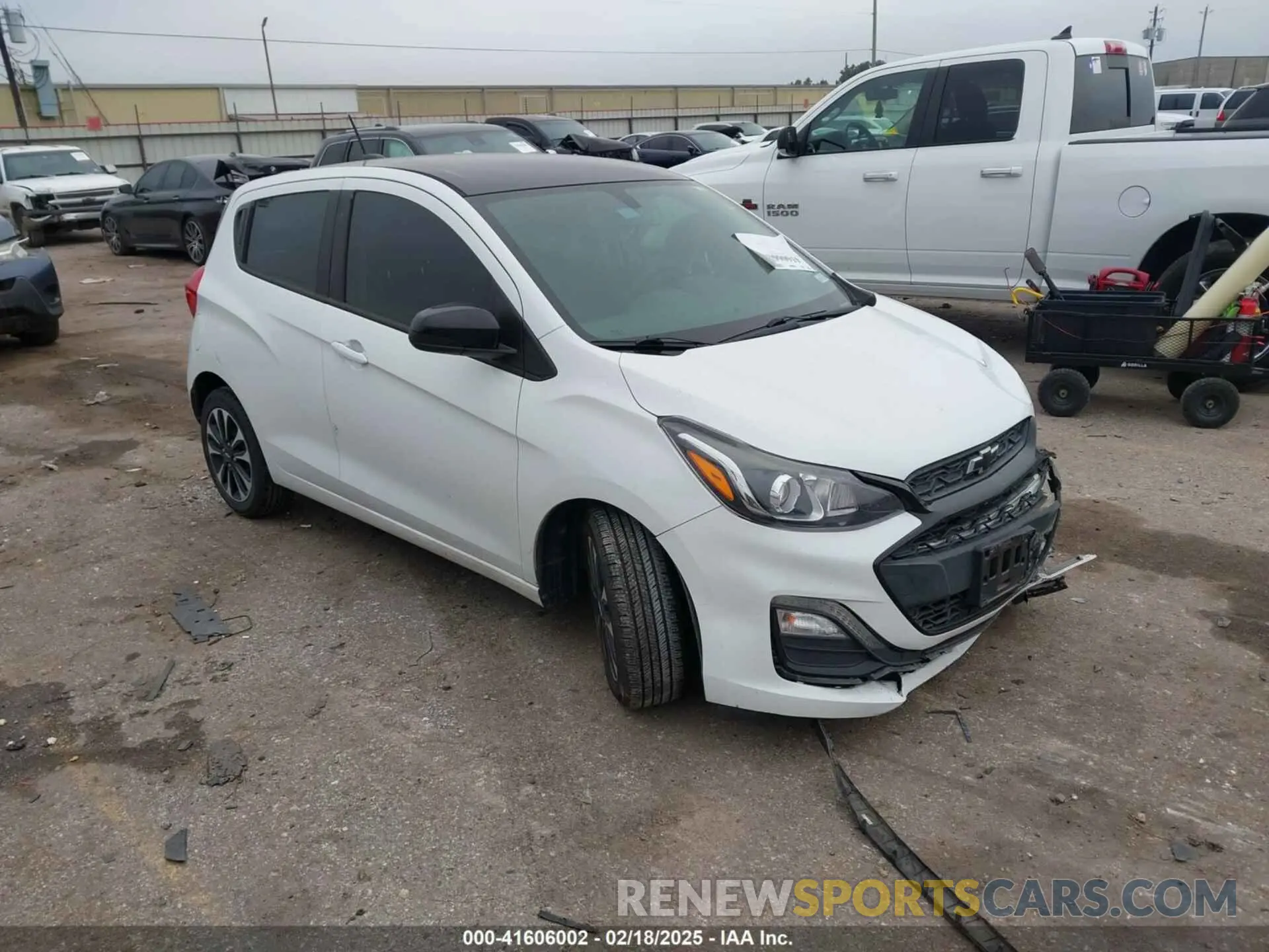 1 fotografías del automóvil dañado KL8CD6SA6MC715730 CHEVROLET SPARK 2021