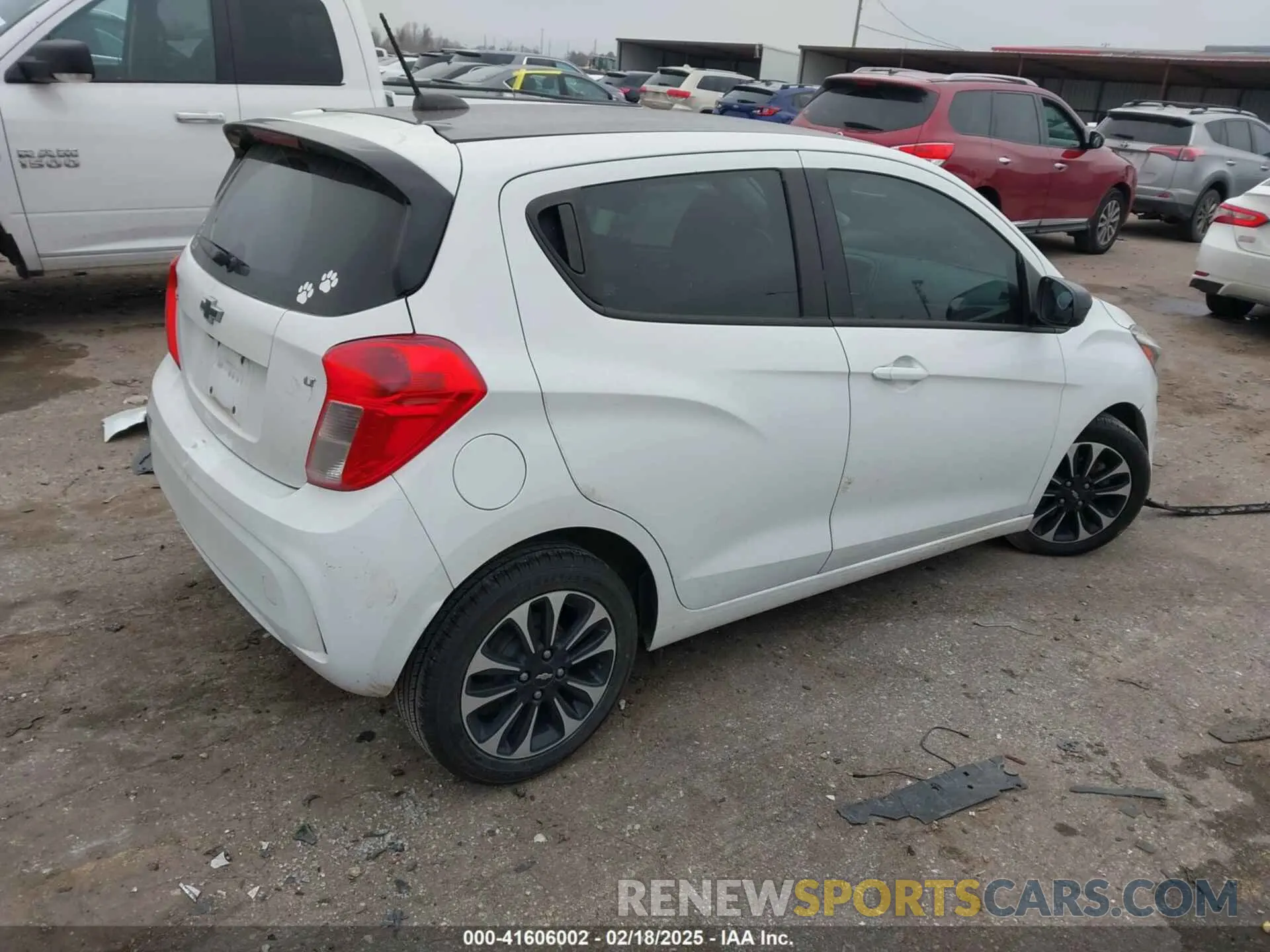 4 fotografías del automóvil dañado KL8CD6SA6MC715730 CHEVROLET SPARK 2021