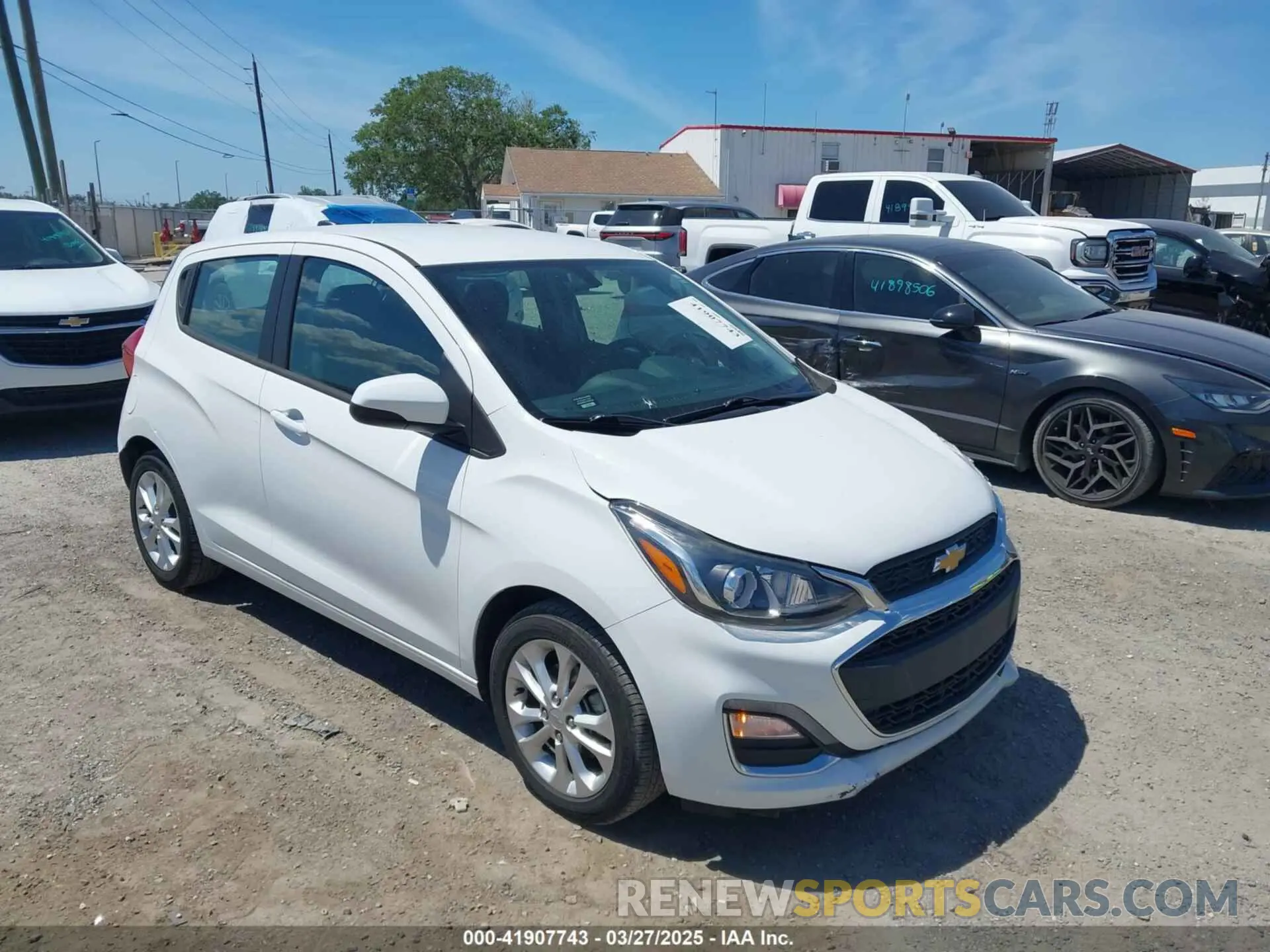 1 fotografías del automóvil dañado KL8CD6SA7MC216225 CHEVROLET SPARK 2021