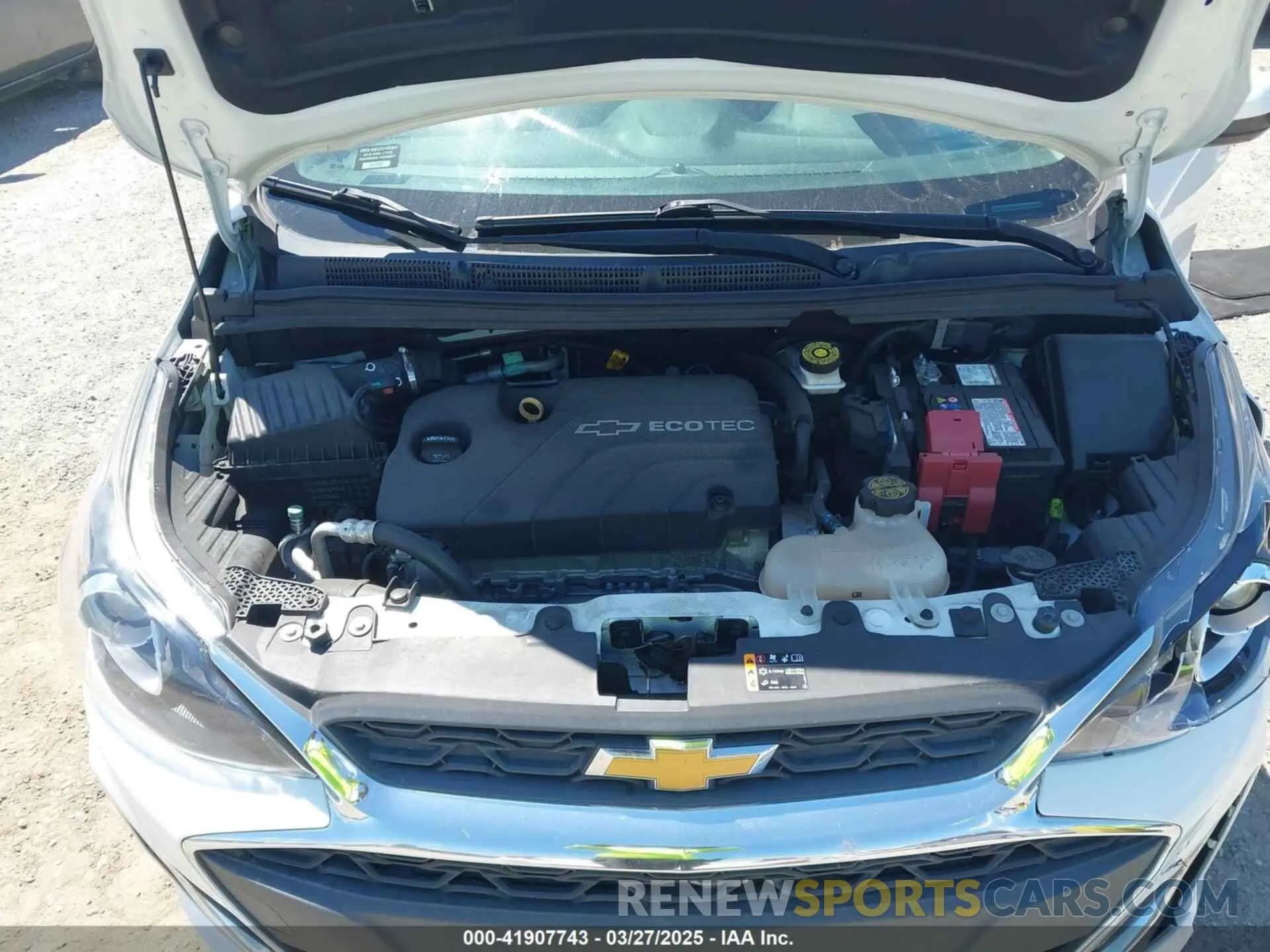 10 fotografías del automóvil dañado KL8CD6SA7MC216225 CHEVROLET SPARK 2021