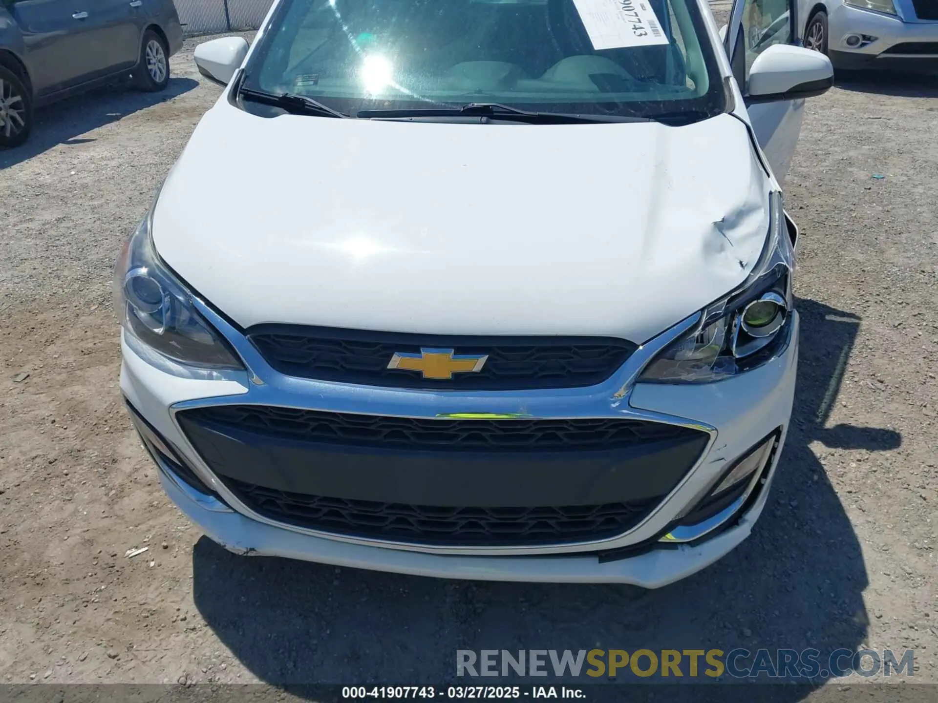 6 fotografías del automóvil dañado KL8CD6SA7MC216225 CHEVROLET SPARK 2021