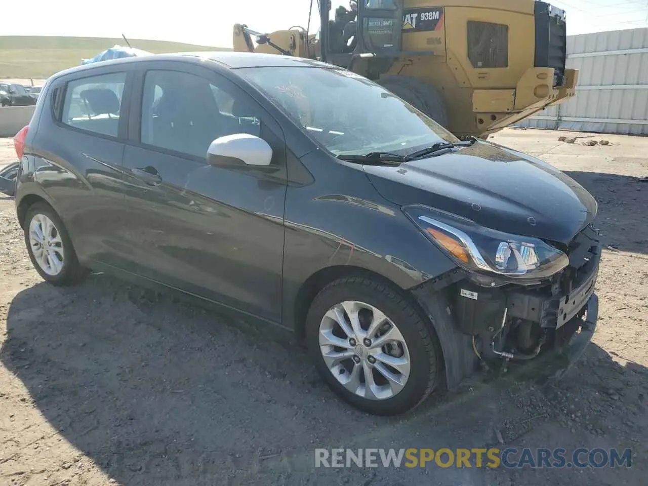 4 fotografías del automóvil dañado KL8CD6SA7MC222980 CHEVROLET SPARK 2021